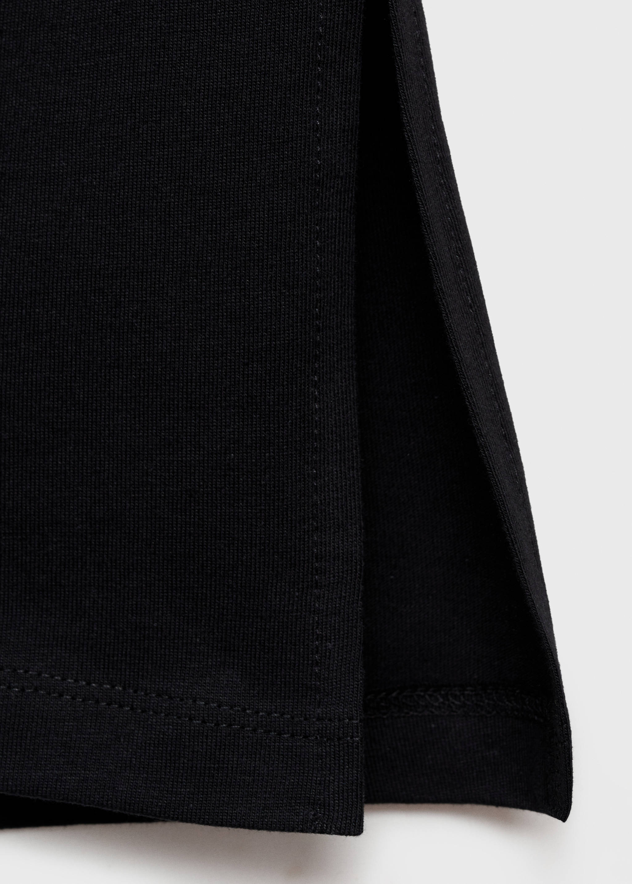 T-shirt with gathered details - Details of the article 0