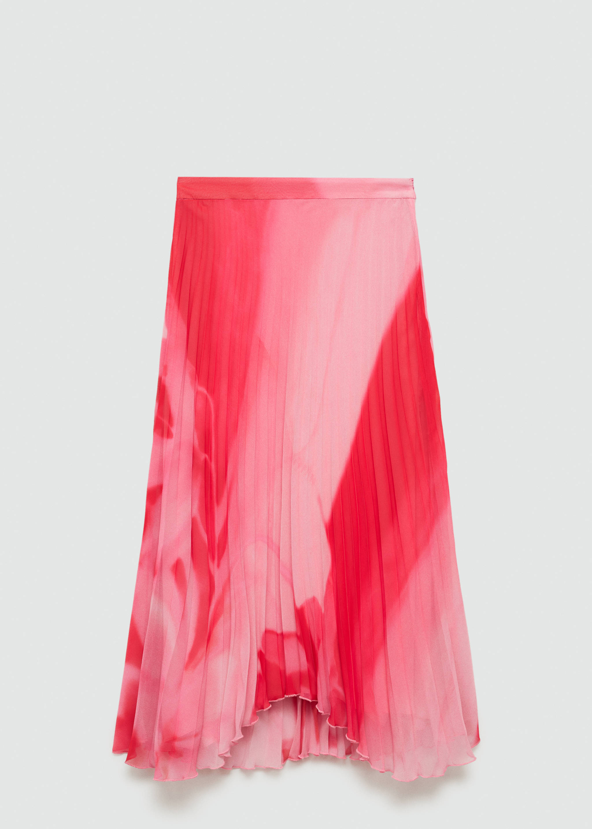 Printed pleated skirt - Article without model