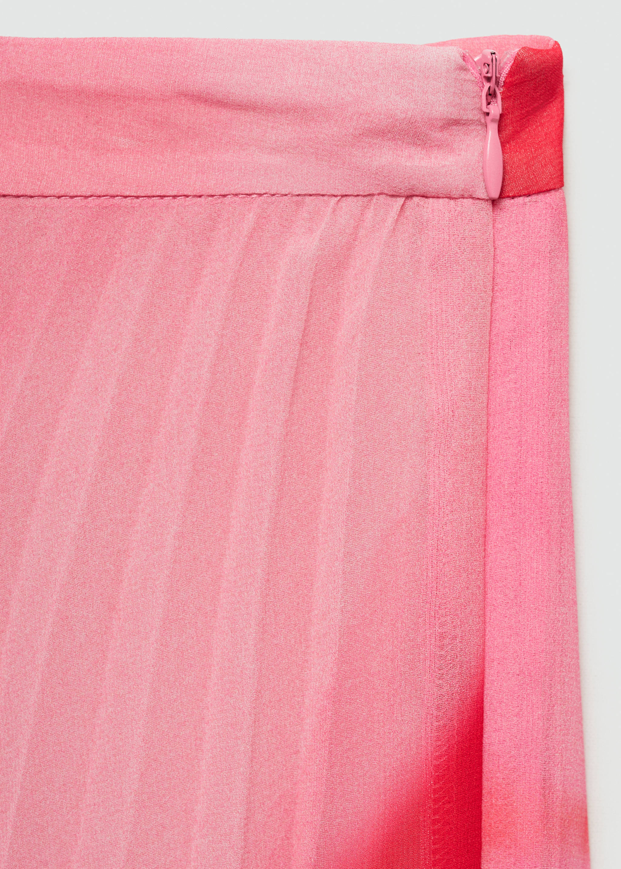 Printed pleated skirt - Details of the article 8