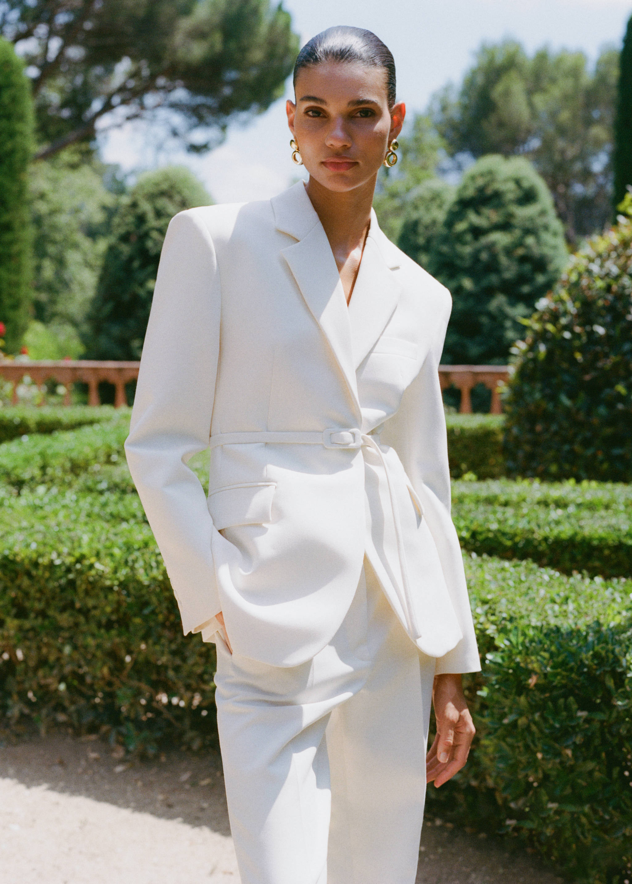 Blazer costume ceinture - Détail de l'article 4