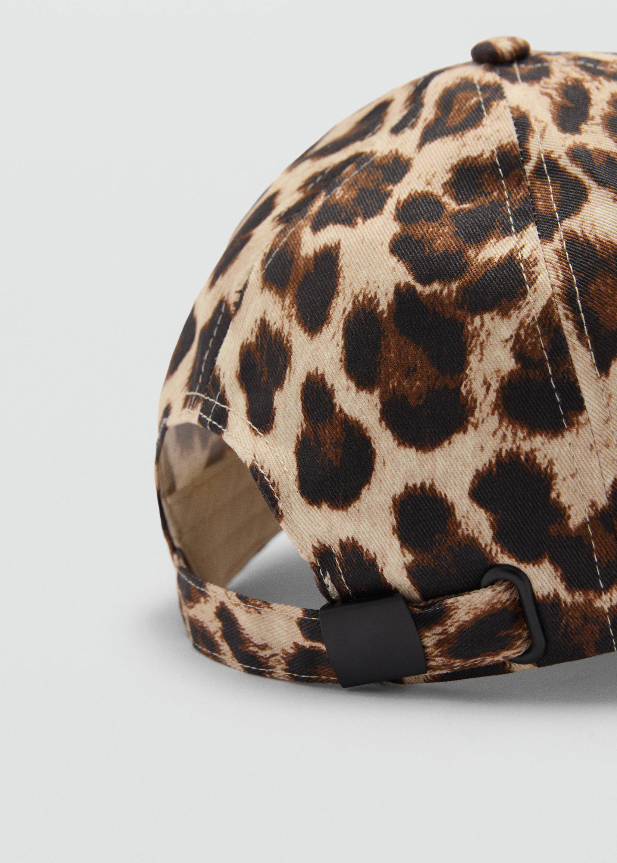 Leopard print cap - Details of the article 1