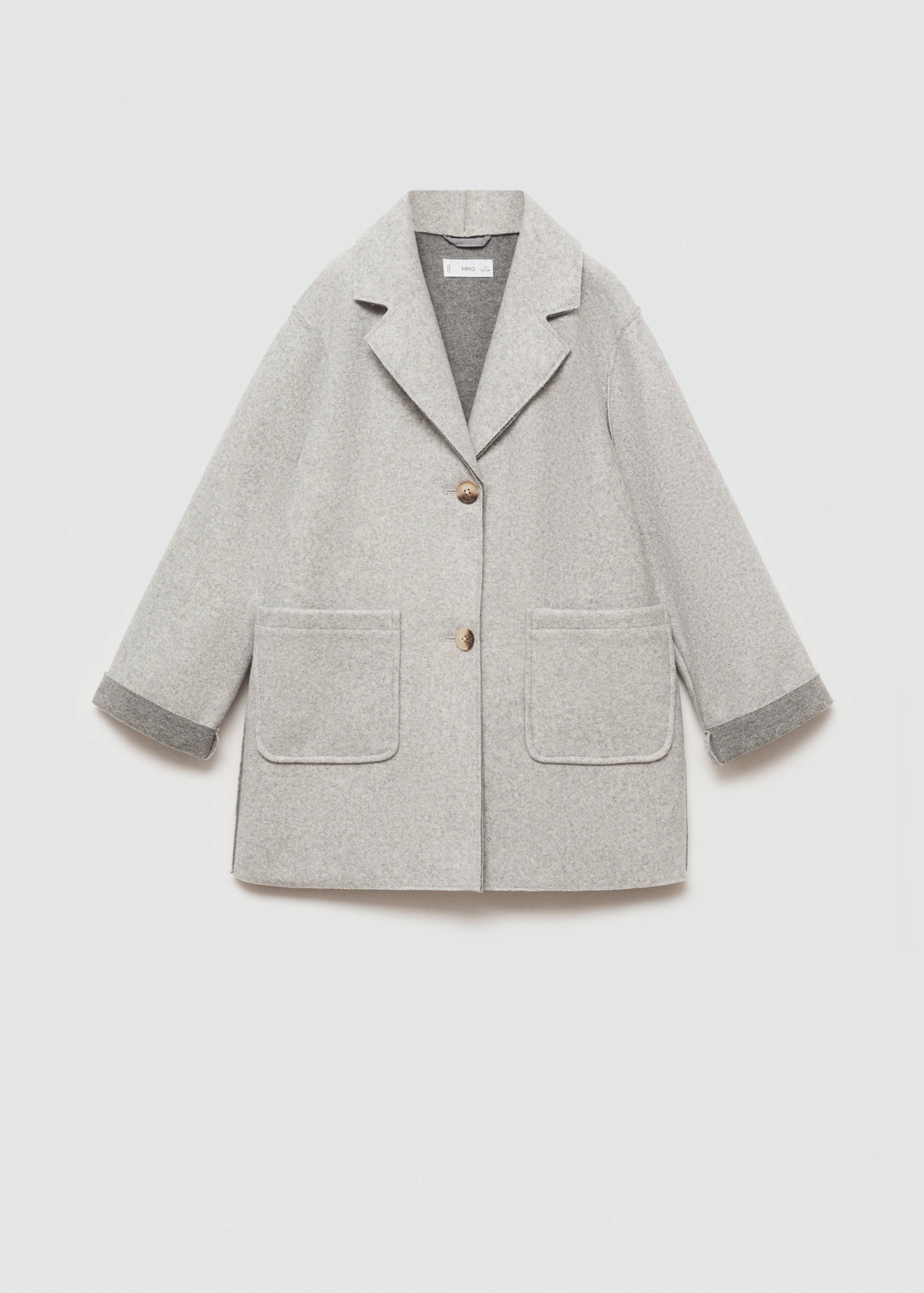 Cloth coat with pockets - Article without model