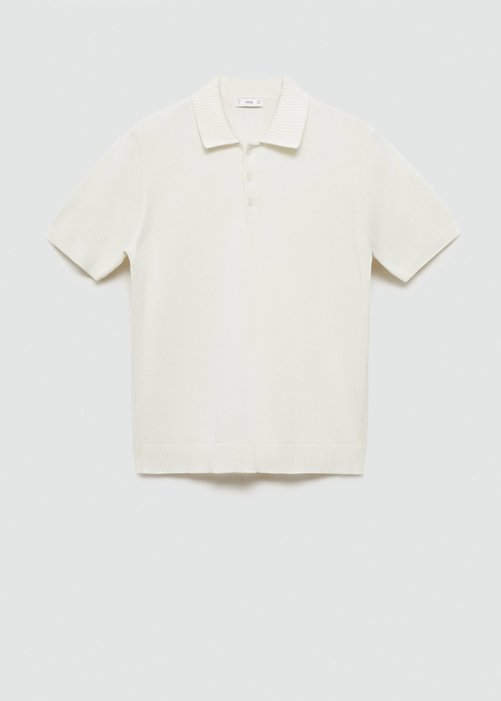 Polo maille fine coton - Article sans modèle