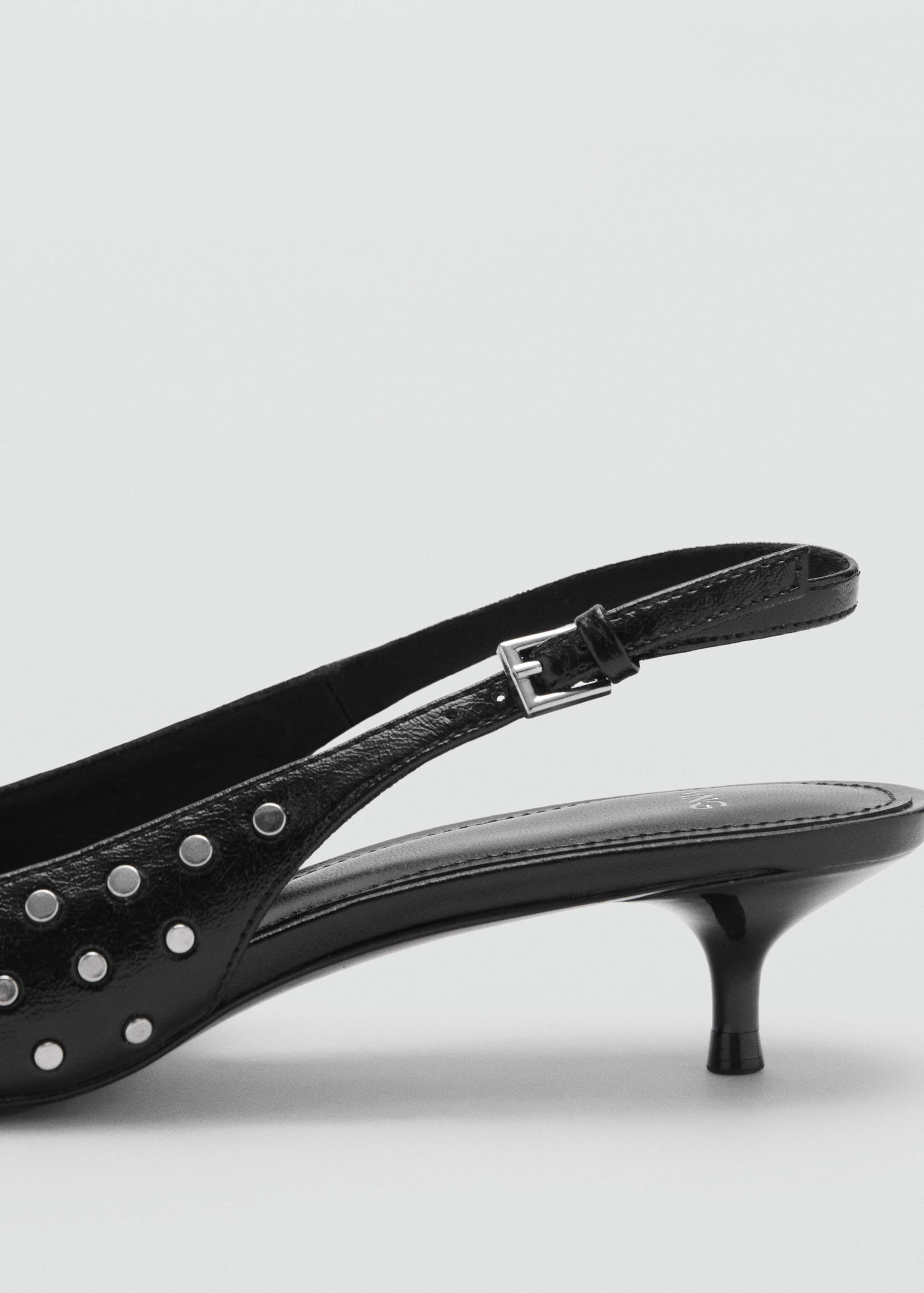 Studded slingback shoes - Details of the article 1