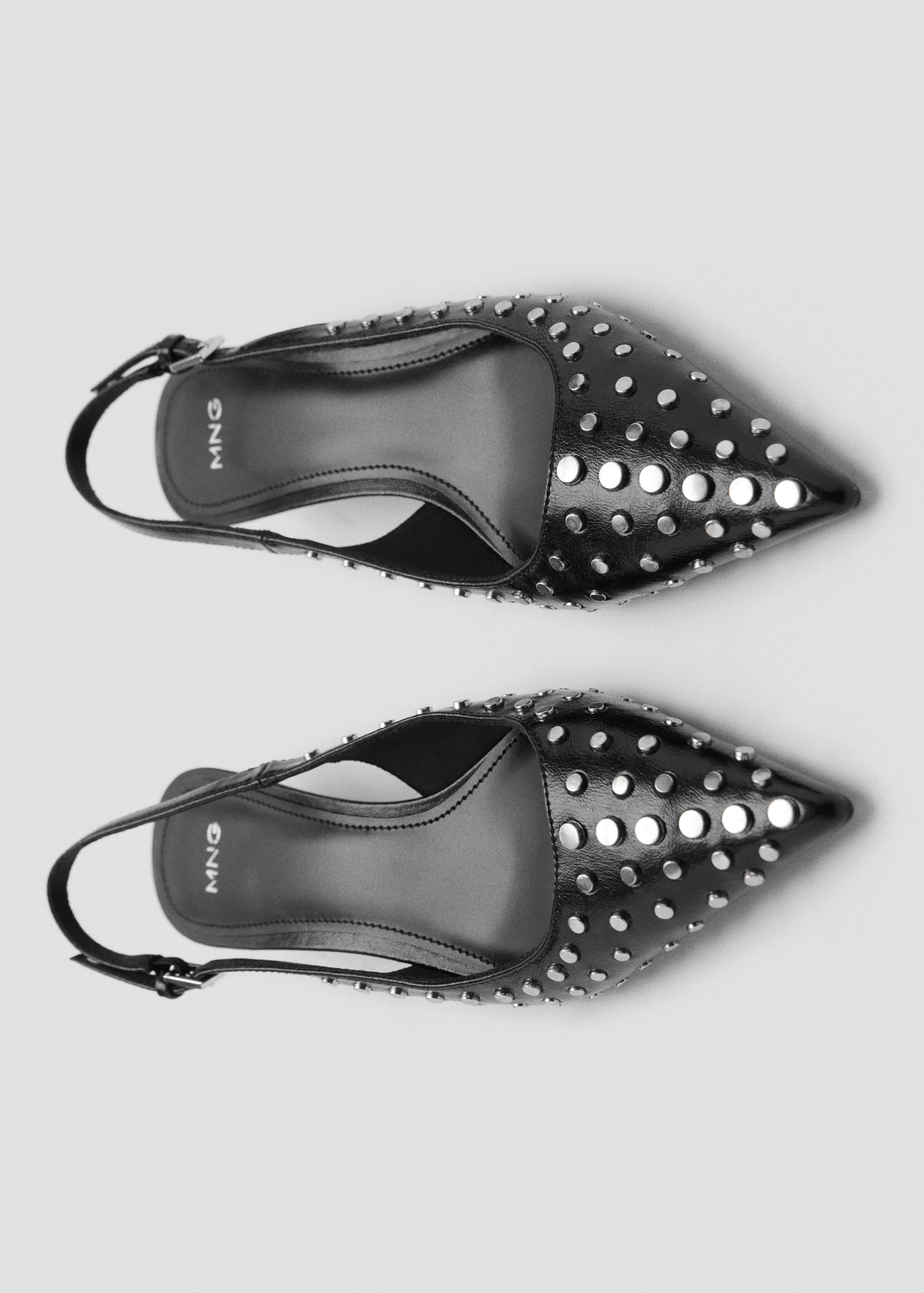 Studded slingback shoes - Details of the article 2