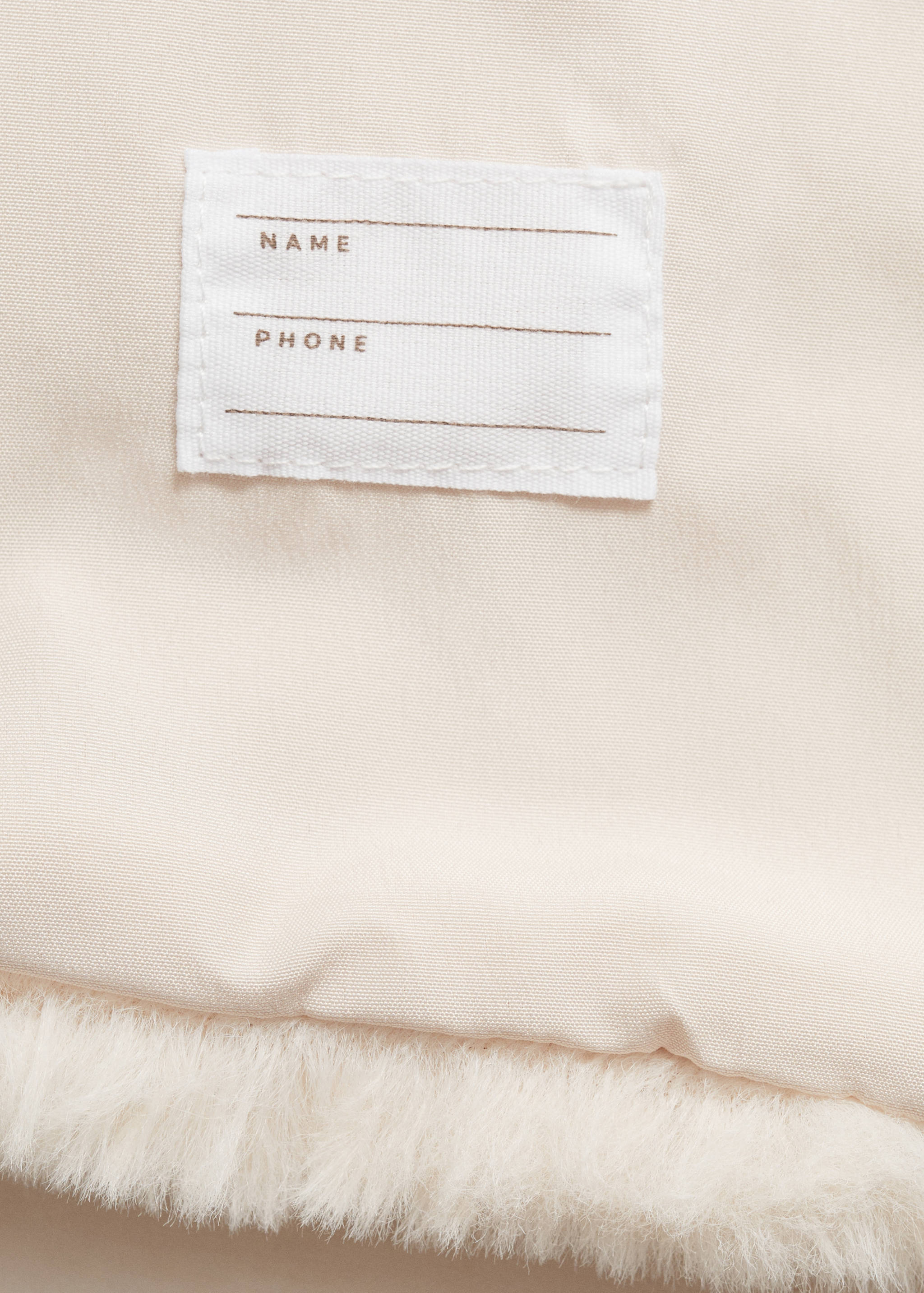 Gilet imitation fourrure poches - Détail de l'article 0