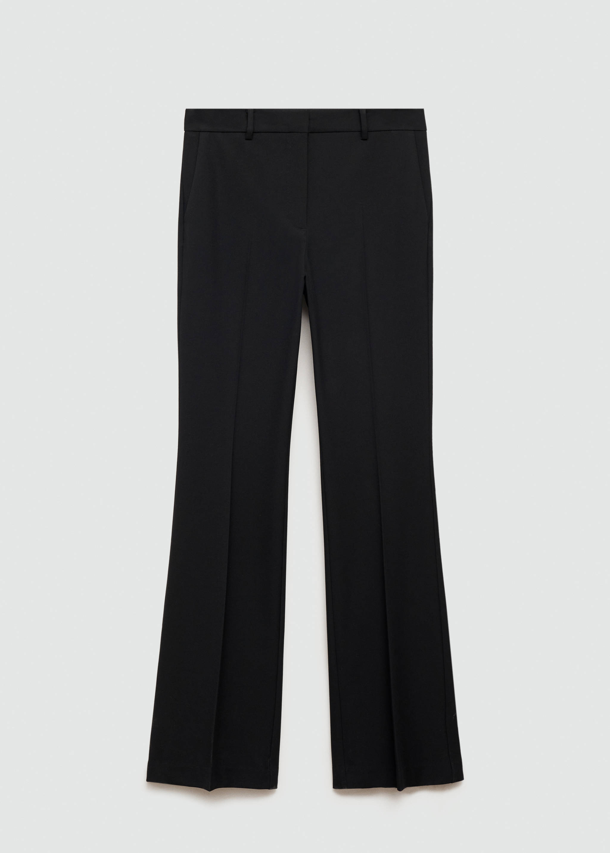 High-waist flared trousers - Article without model