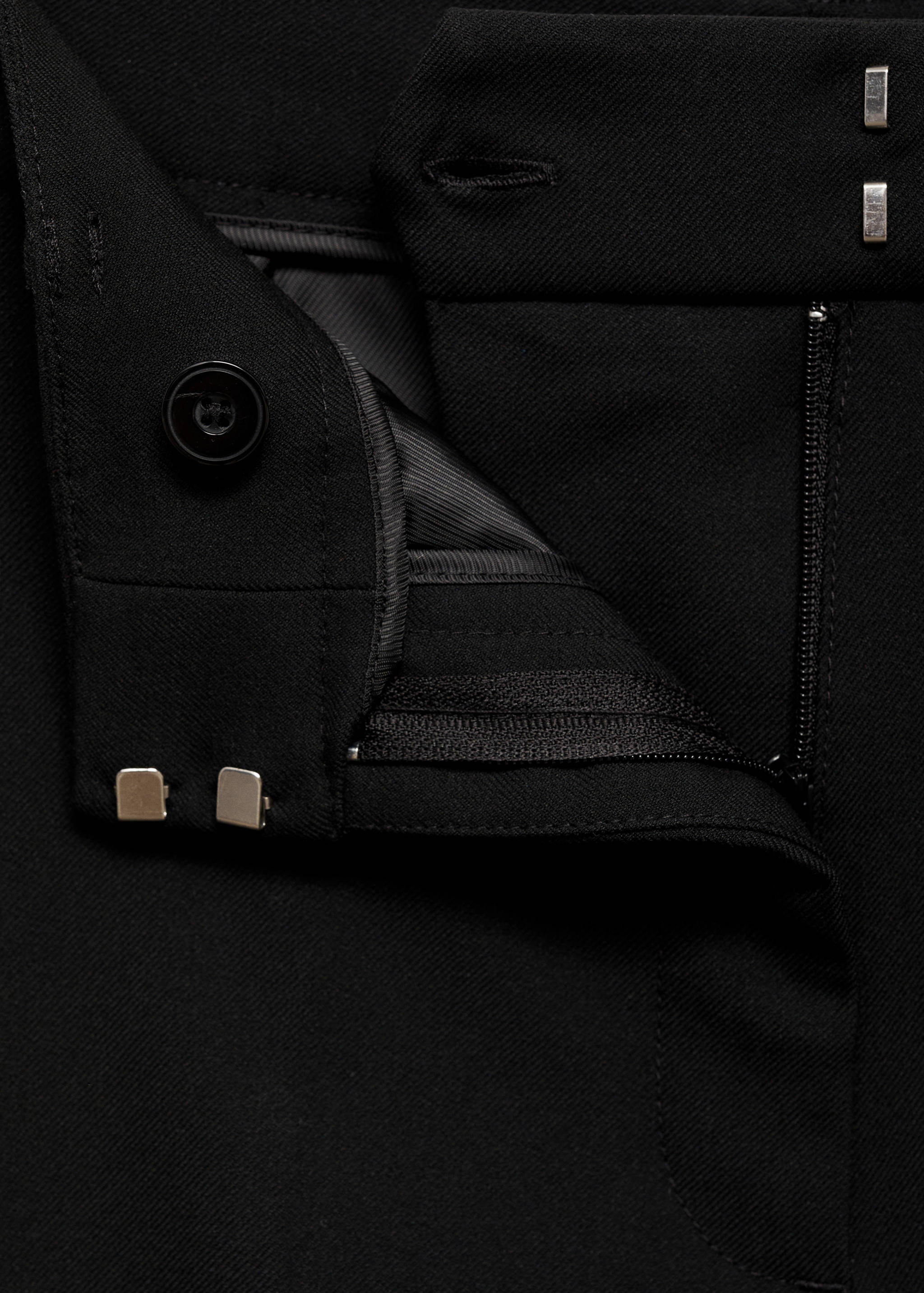 High-waist flared trousers - Details of the article 8