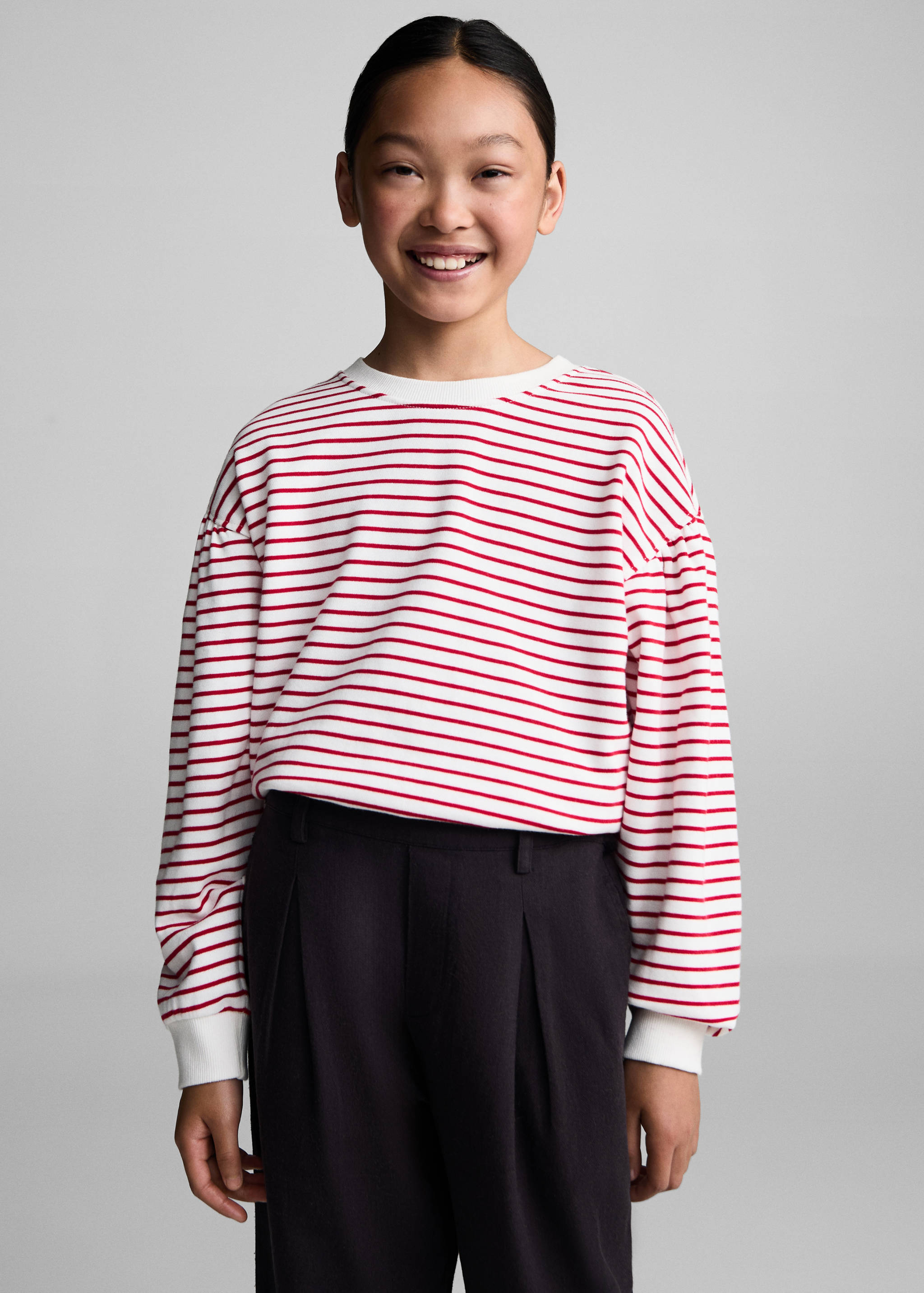 Pantalon à pinces - Plan moyen