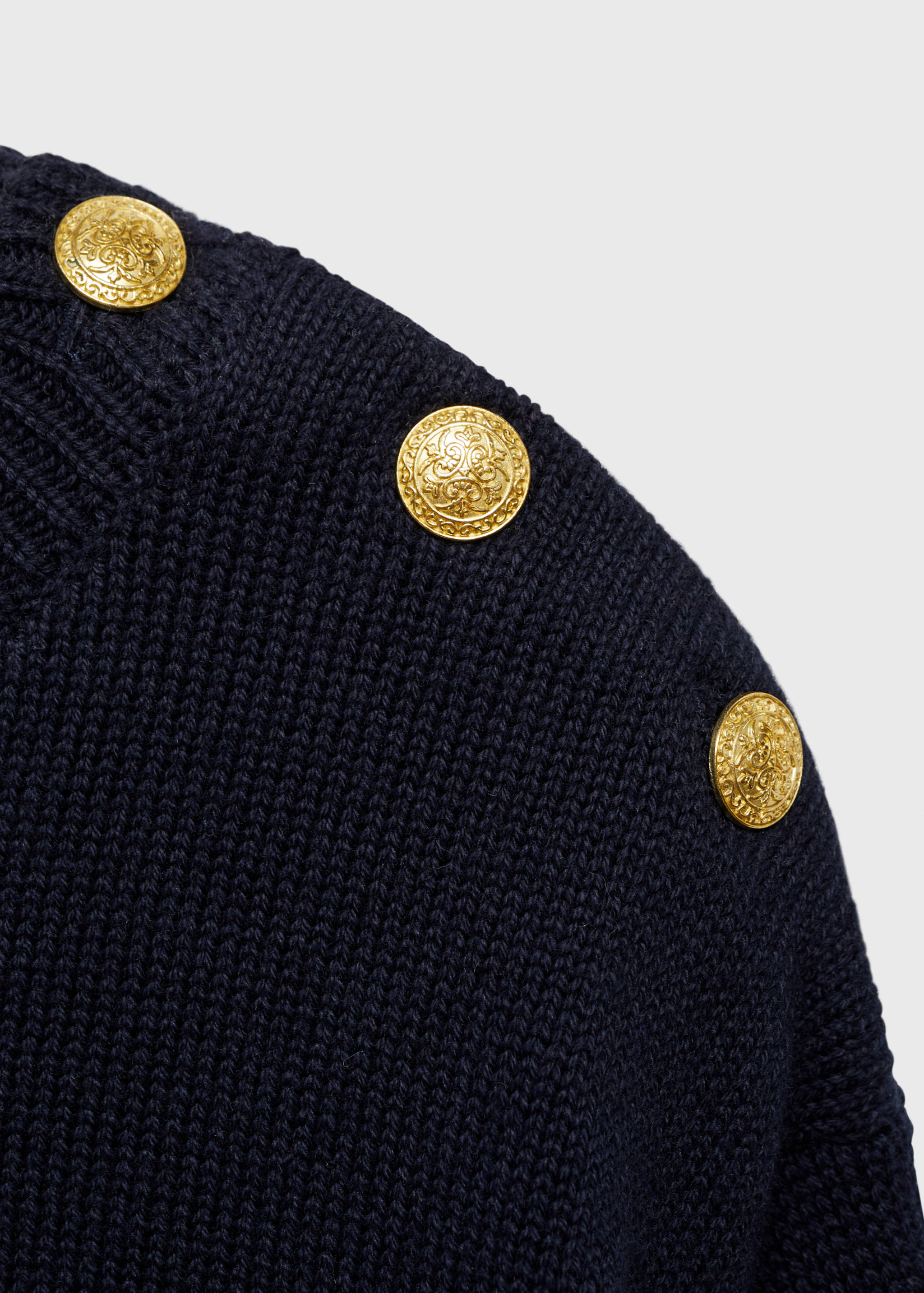 Striped sweater dress - Details of the article 8