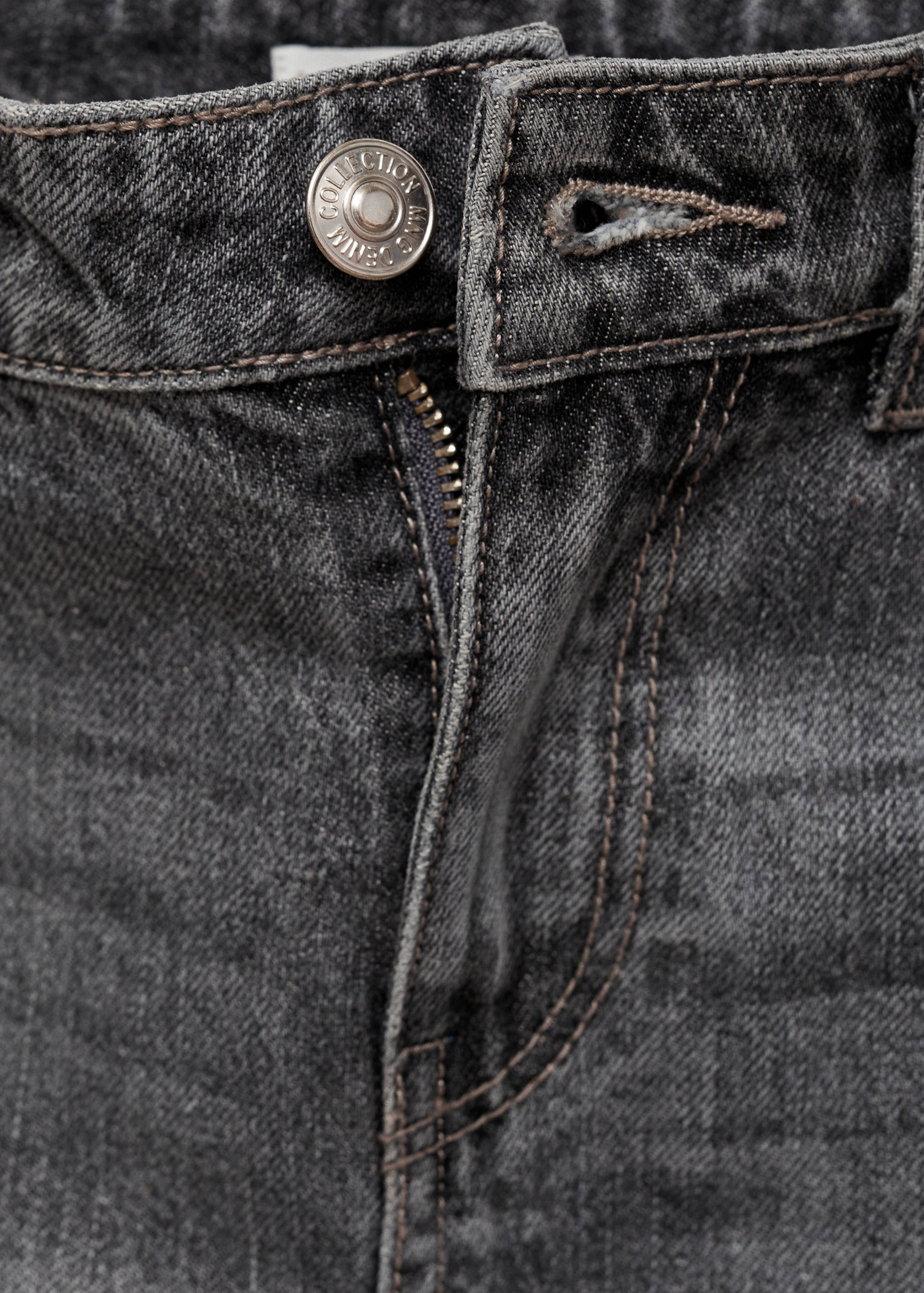 Denim mini-skirt - Details of the article 8