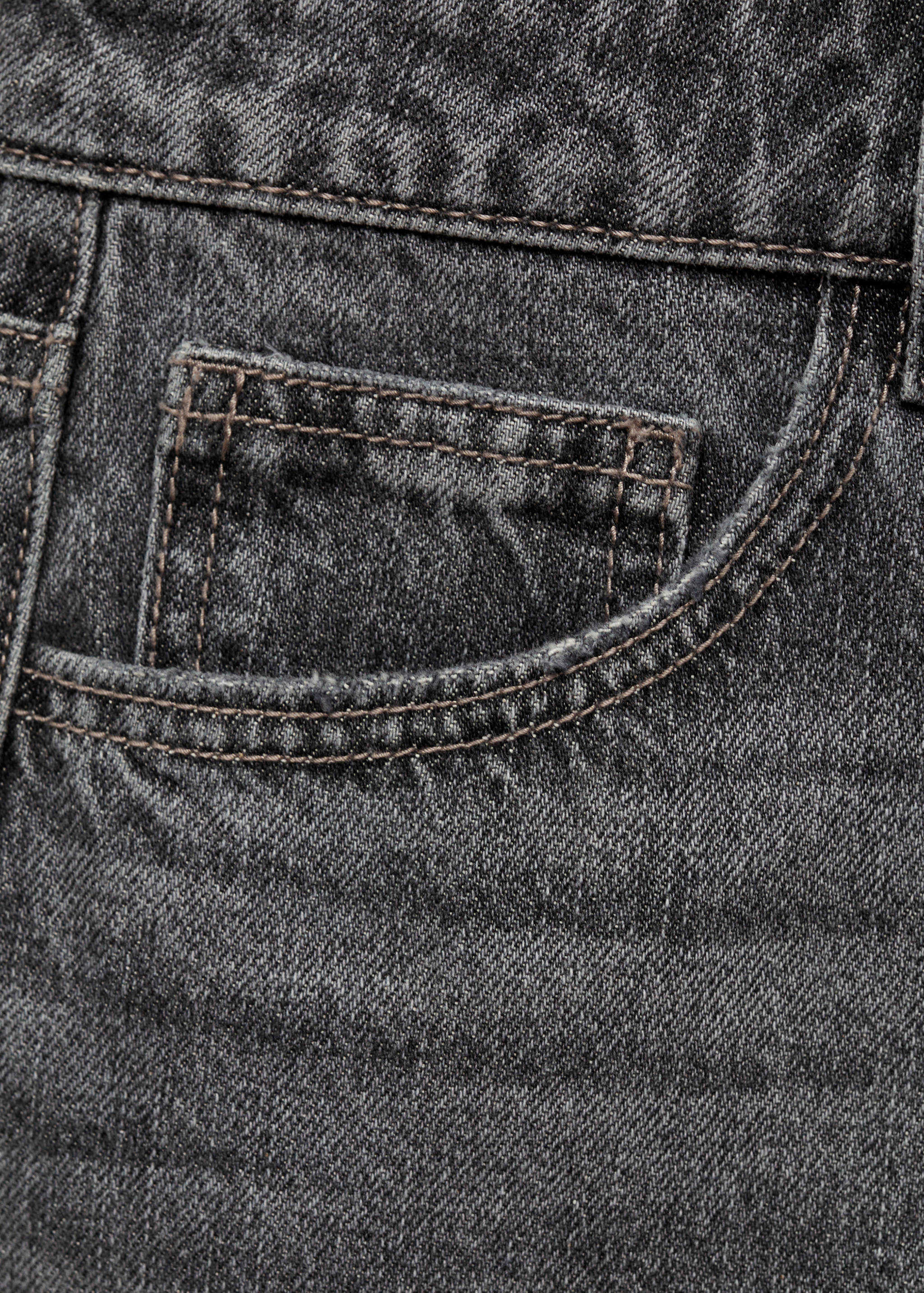 Denim mini-skirt - Details of the article 0