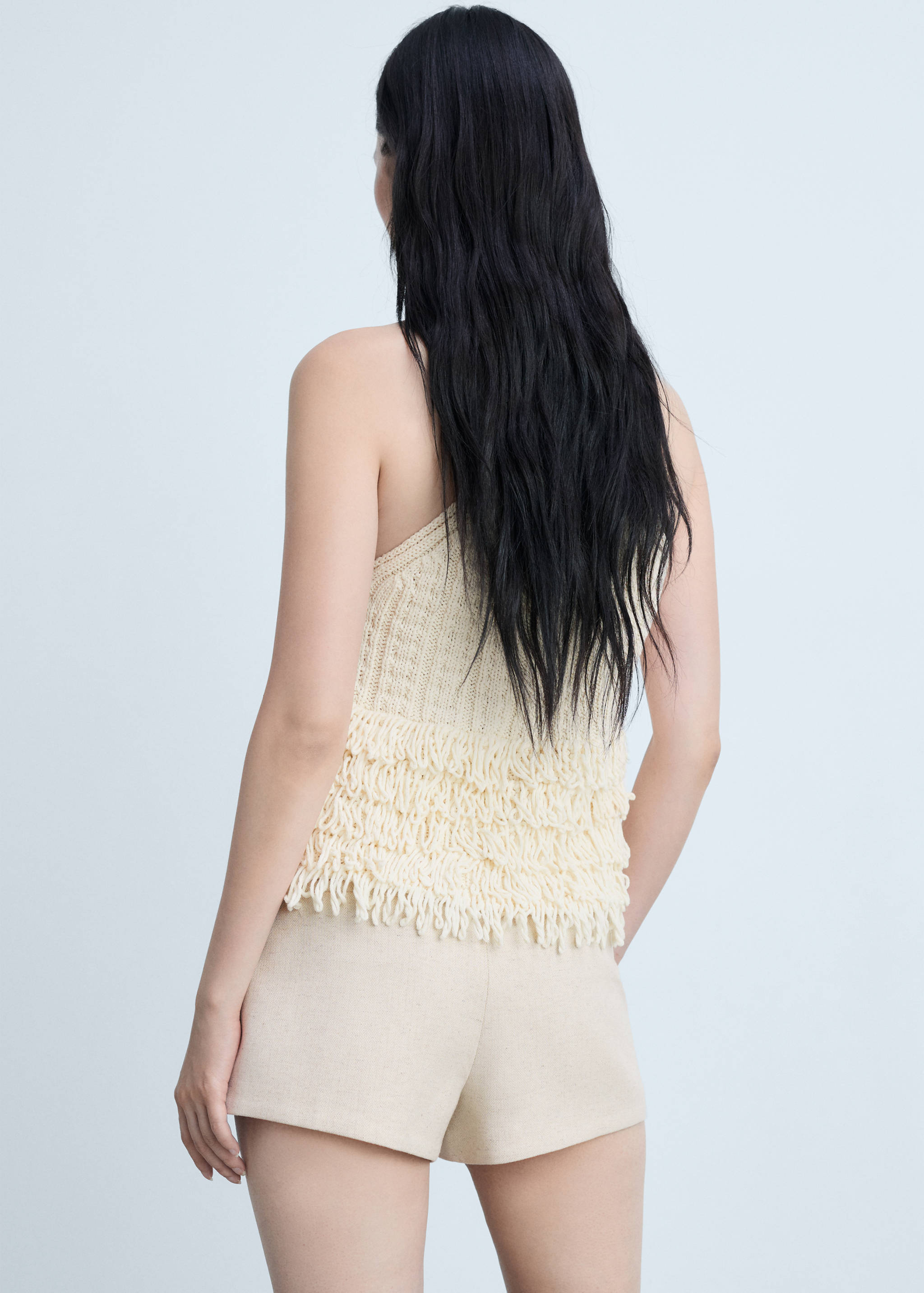 Cross stitch structure - Reverse of the article