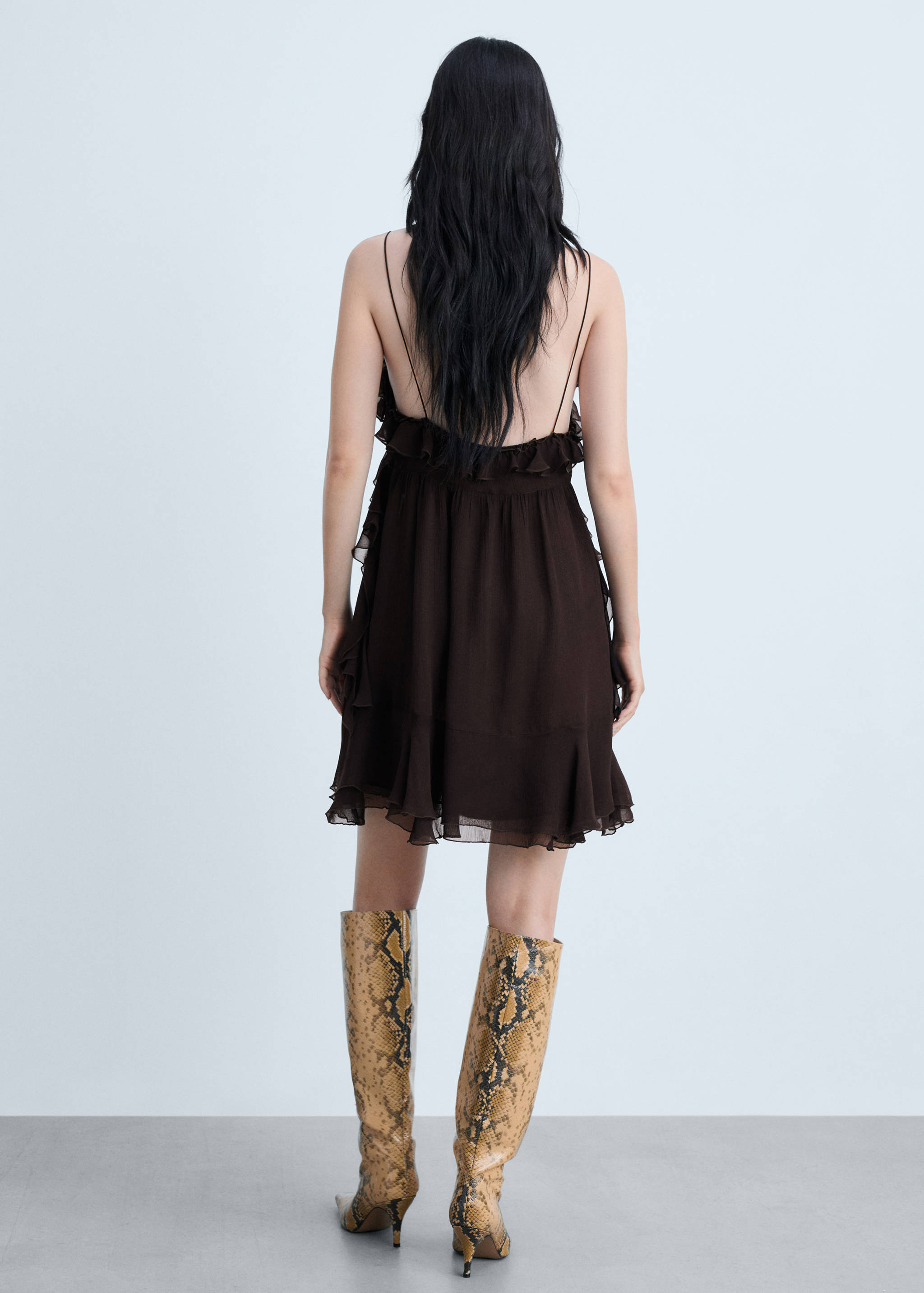 吊带连衣裙 - null