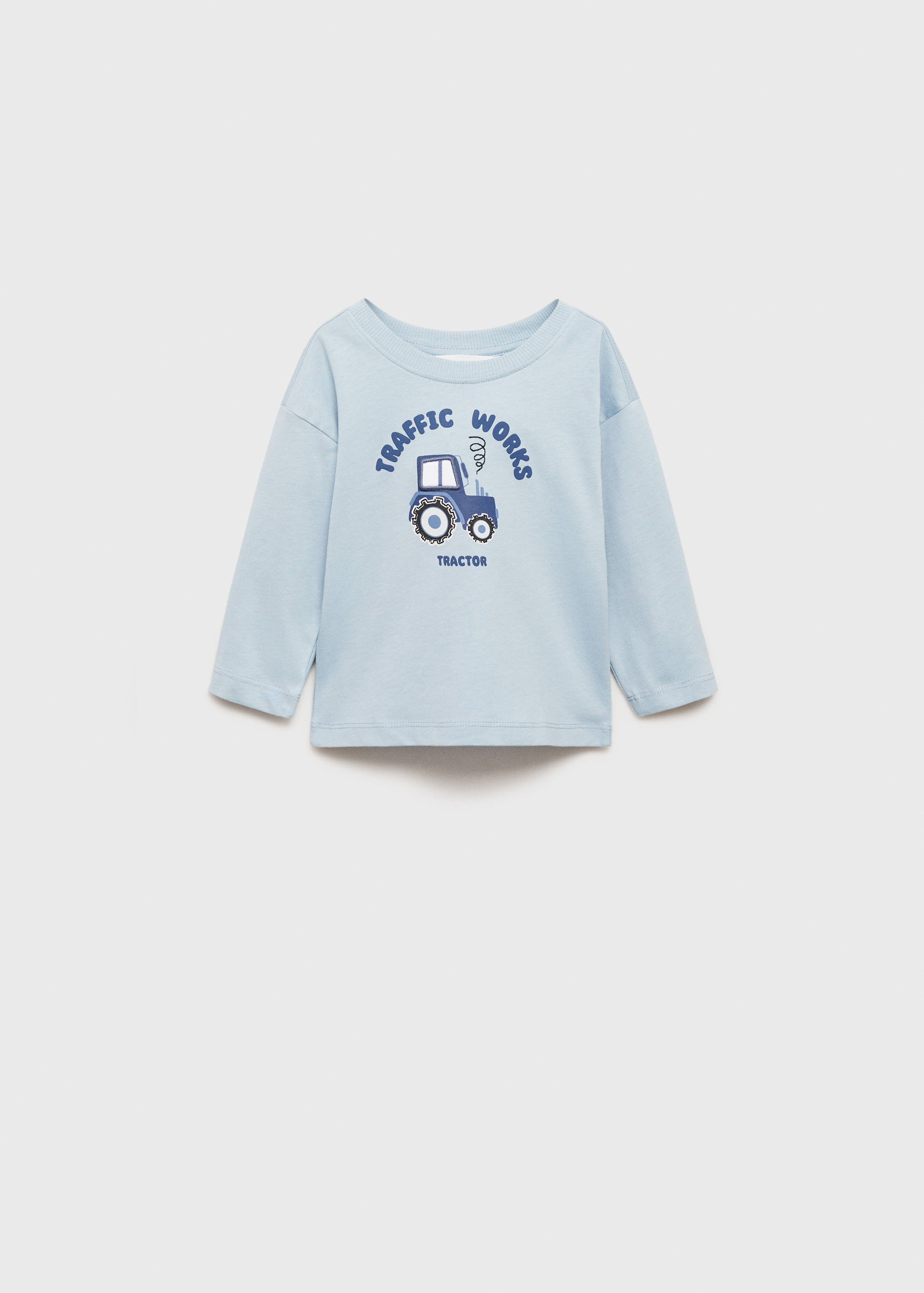 T-shirt manches longues imprimé - Article sans modèle