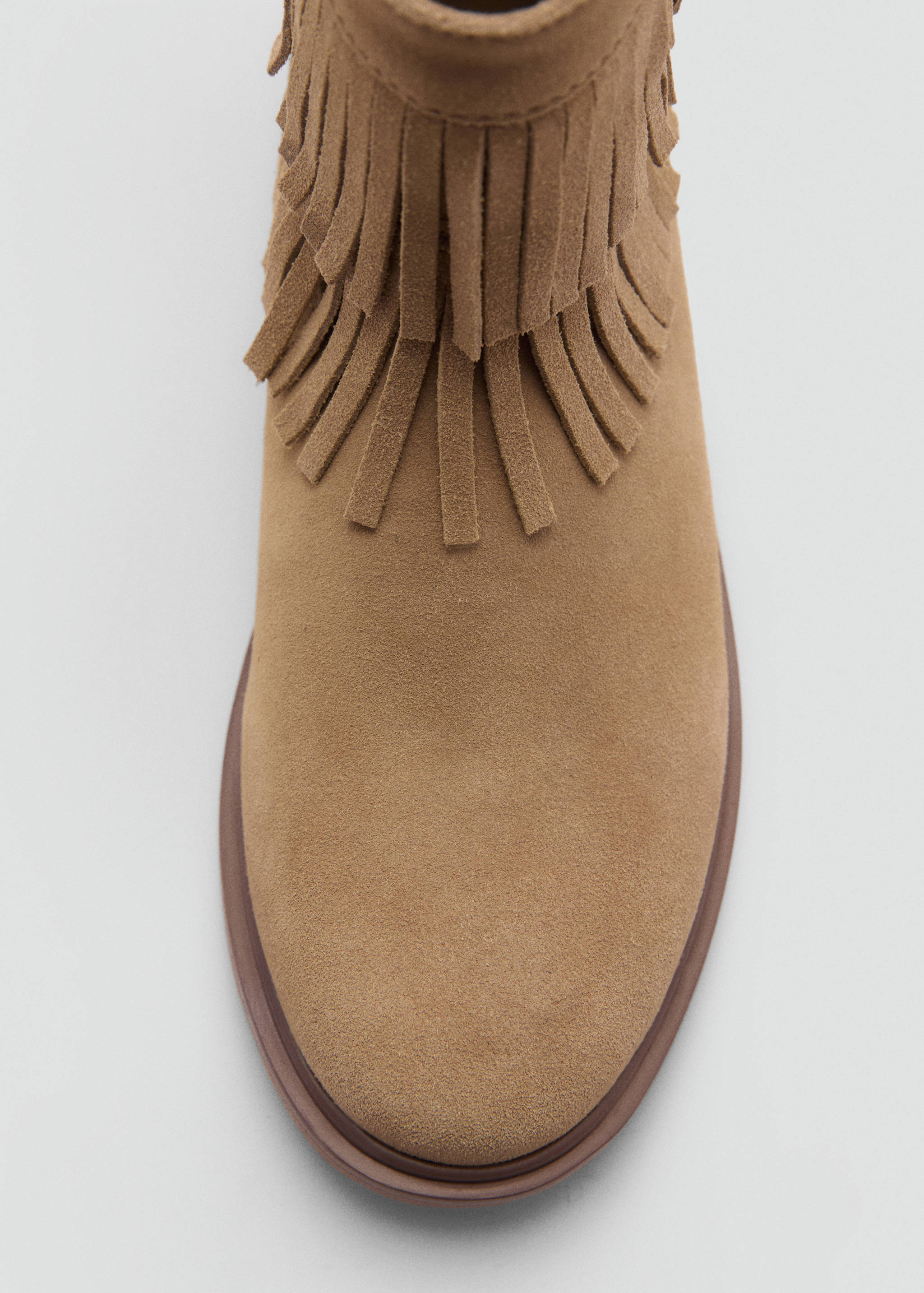 Fringed leather boots - Details of the article 2