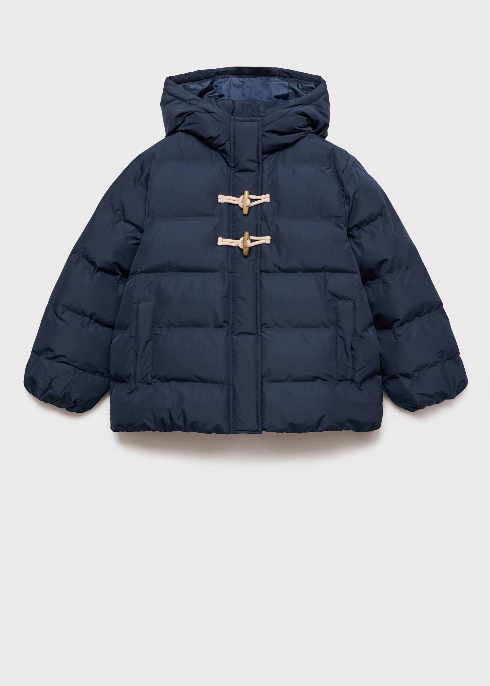 Kapüşonlu kapitone anorak - Modelsiz ürün