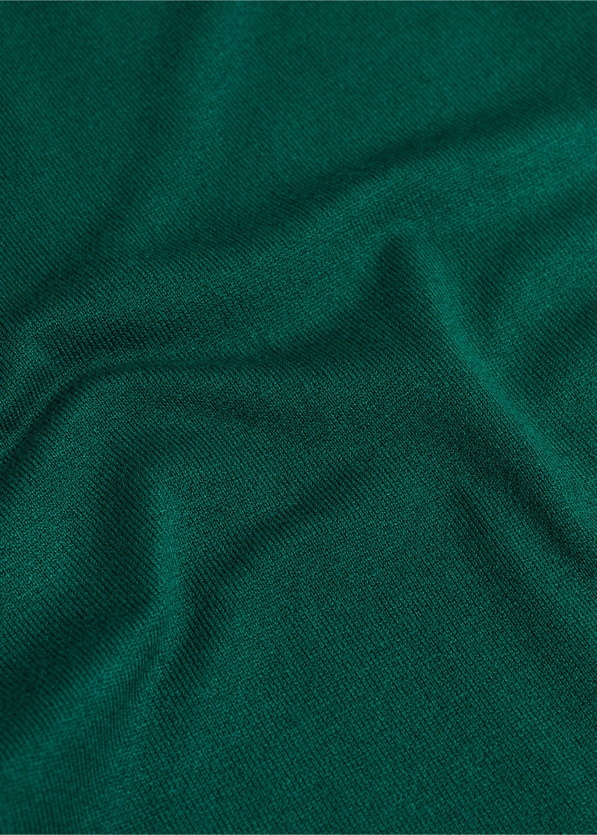 Knitted wide leg trousers - Details of the article 0, Dark Green. Ref: 77085148-00.