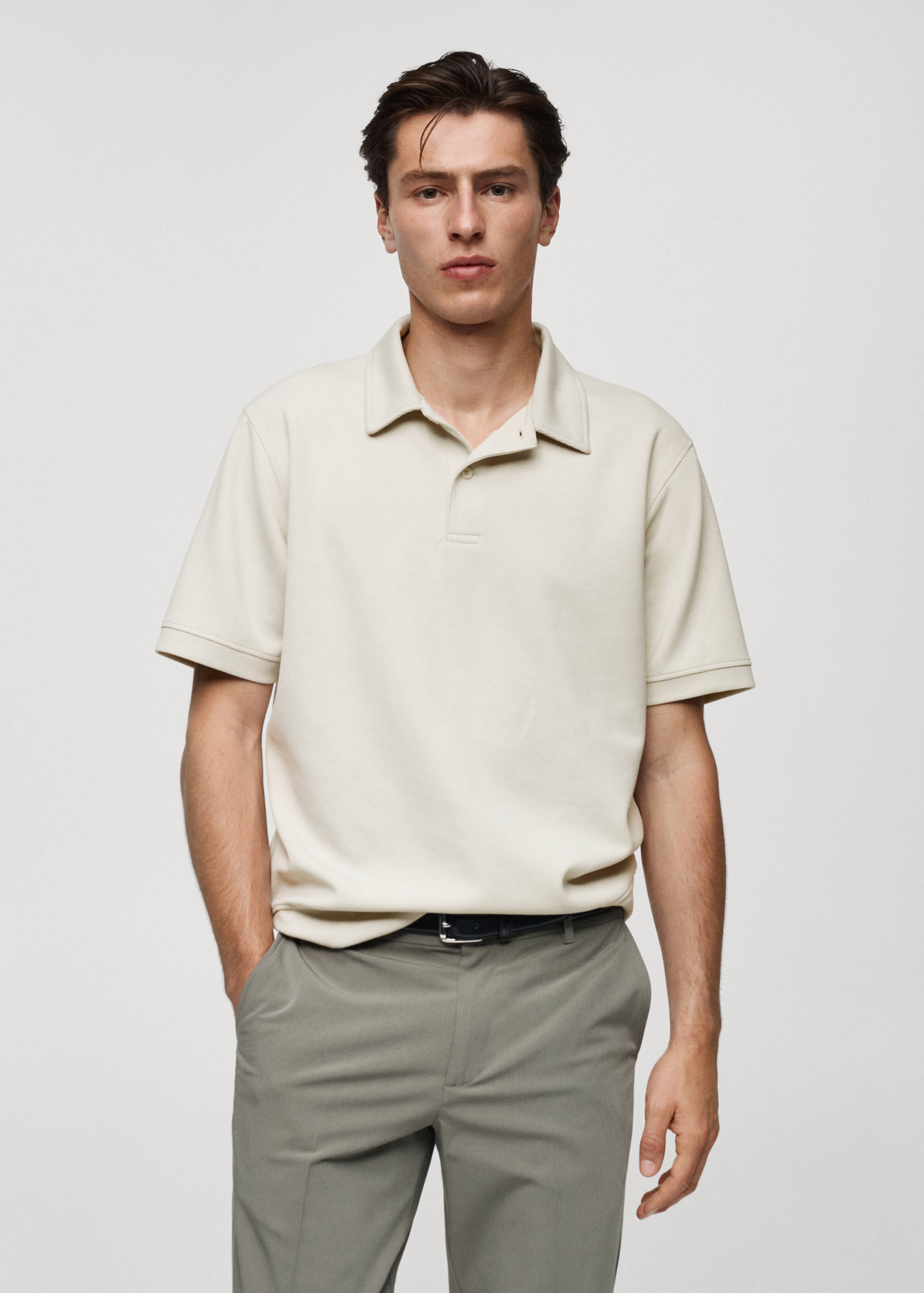 常规版型运动衫面料 polo 衫 - null