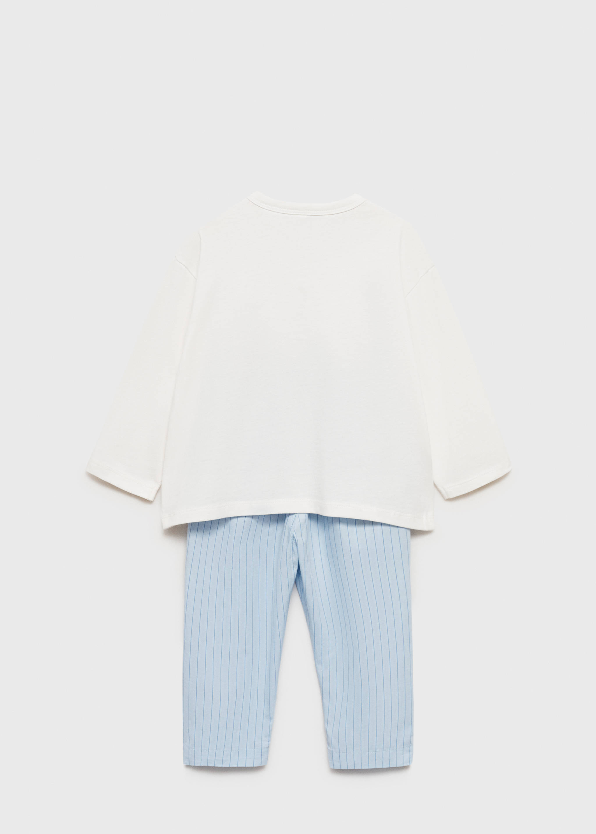 Striped long pyjamas - Reverse of the article