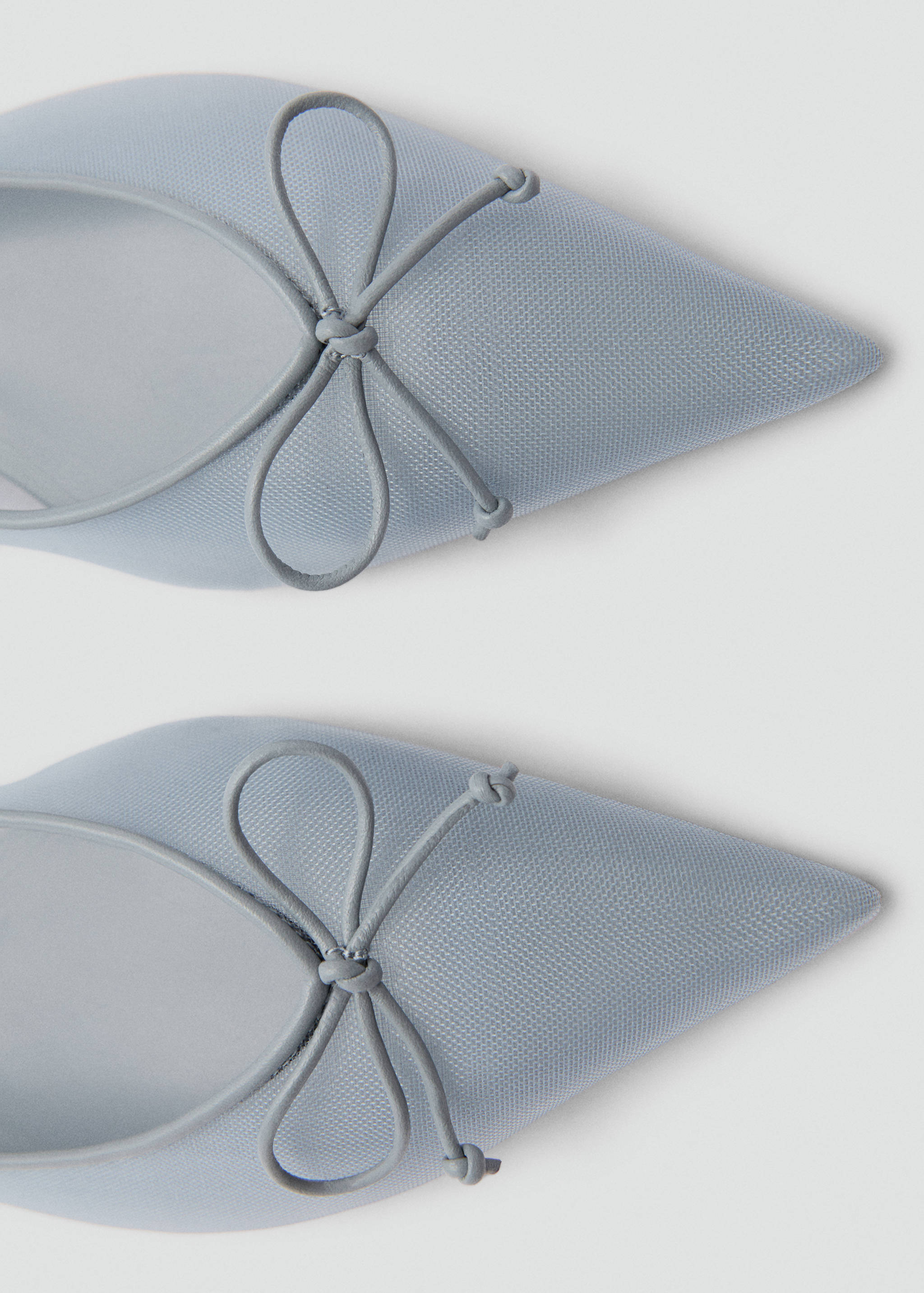 Spisse ballerinasko med sløyfedetalj - Artikkeldetalj 2