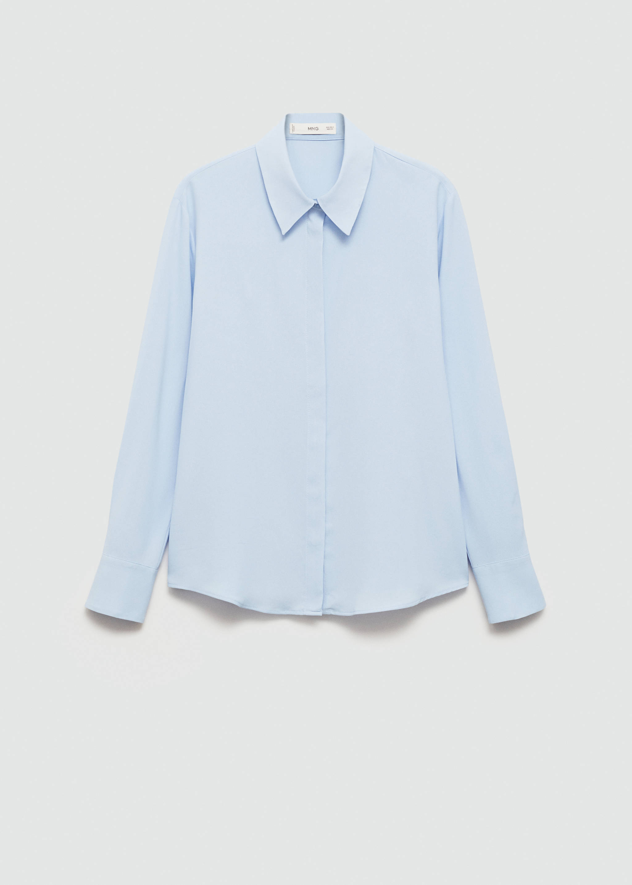 Fluid long-sleeved shirt - Article without model