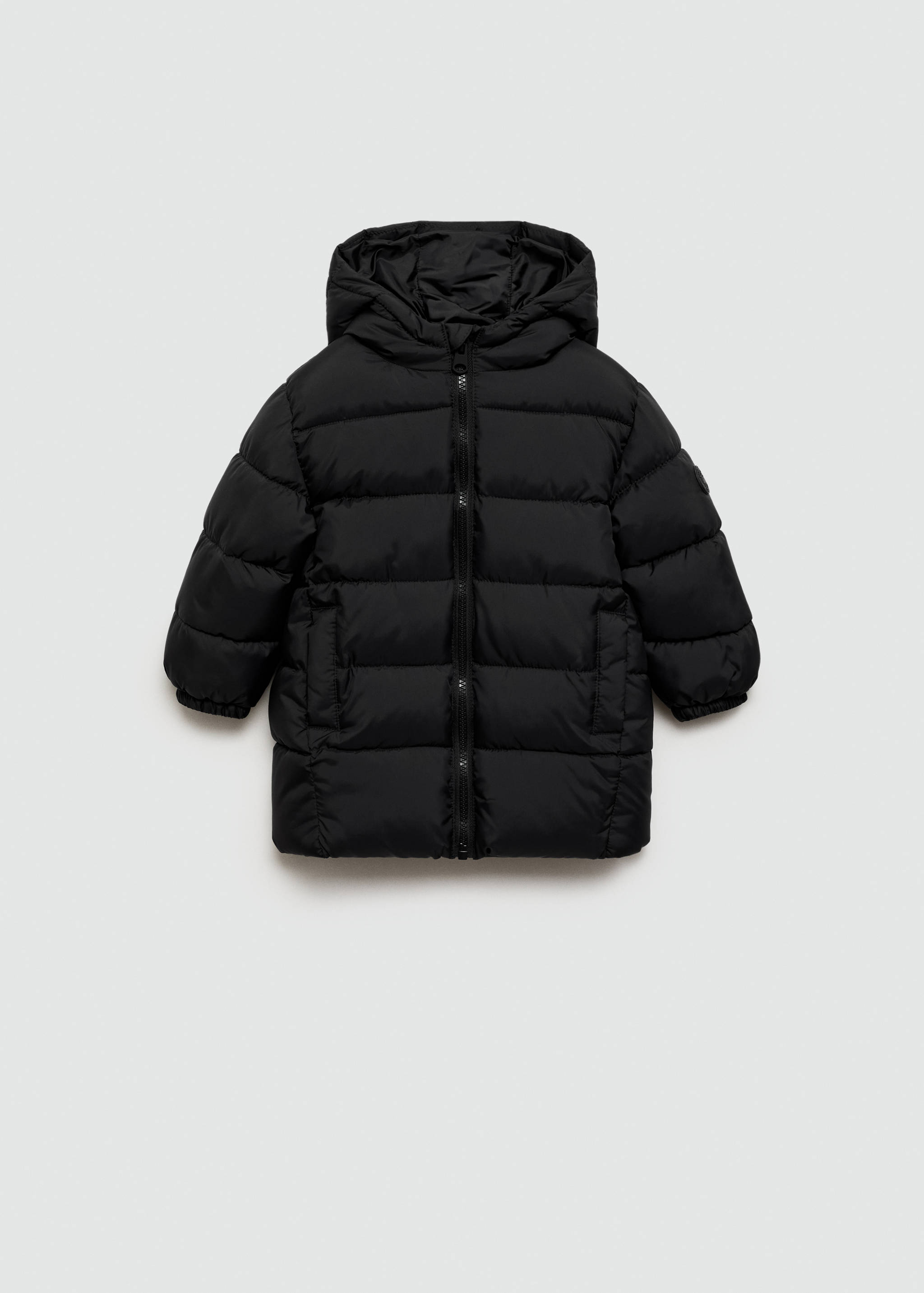 Quilted long coat - Article without model