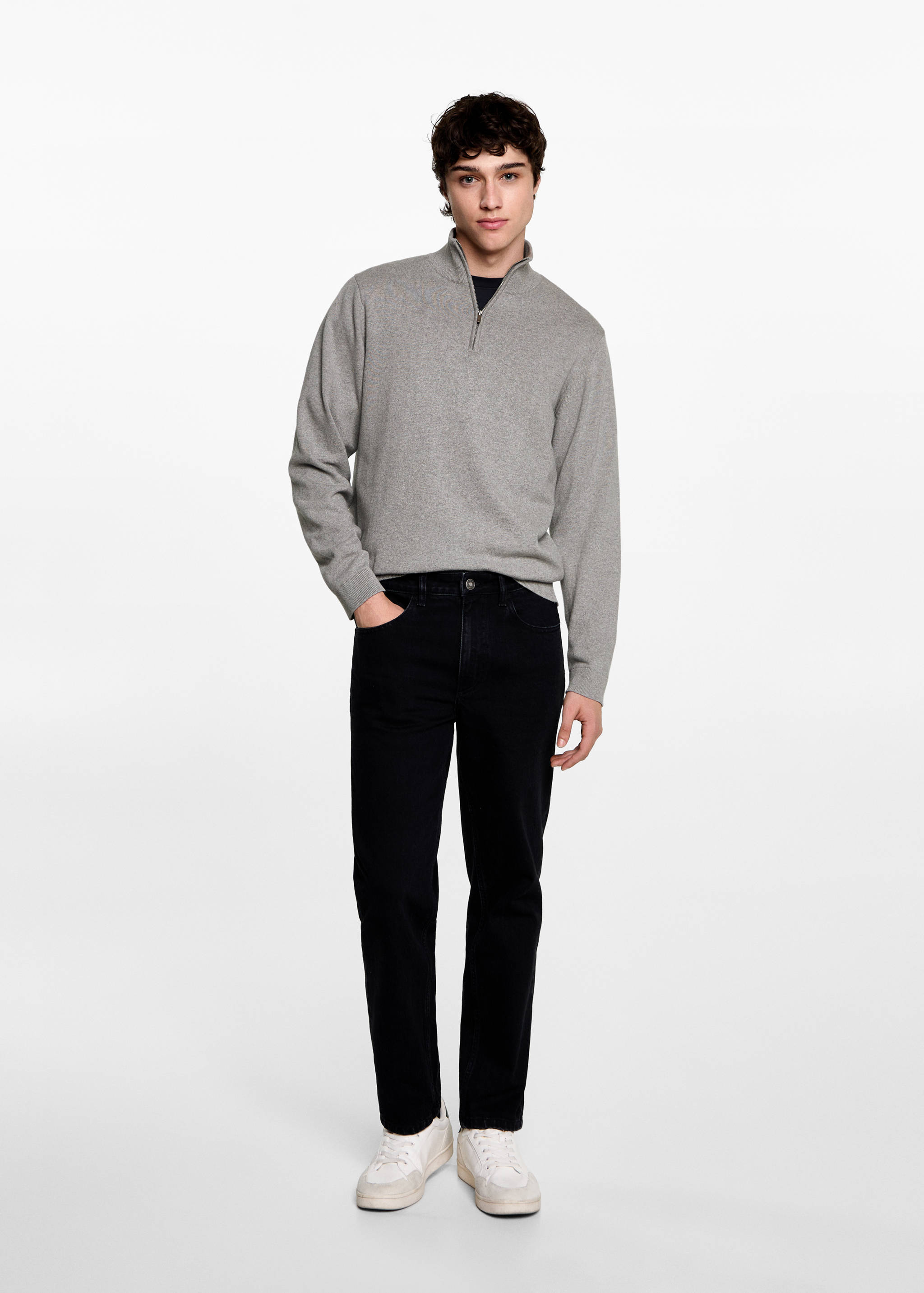 Funnel neck sweater - General plane