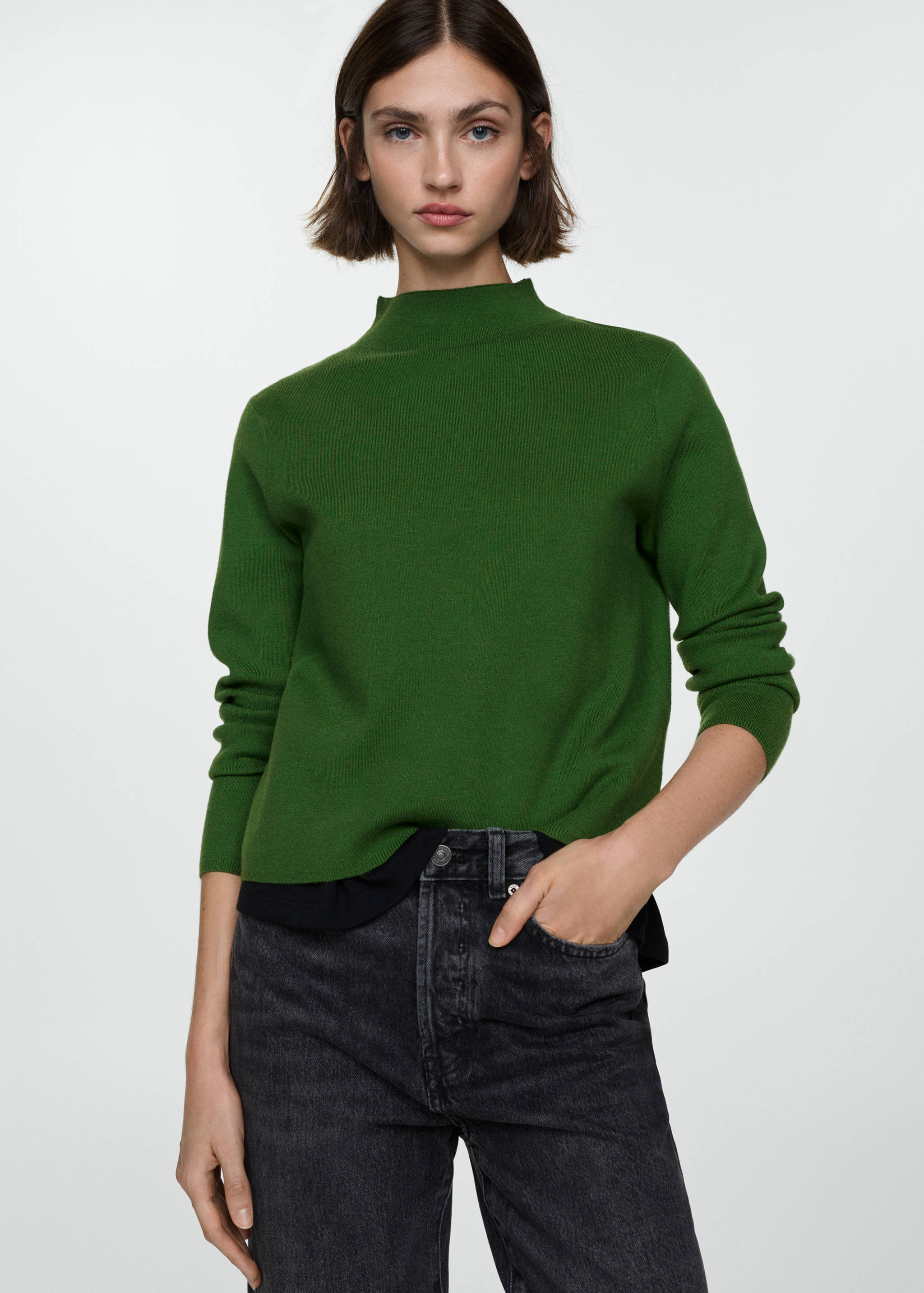 سترة برقبة بيركنز - رؤية وسط