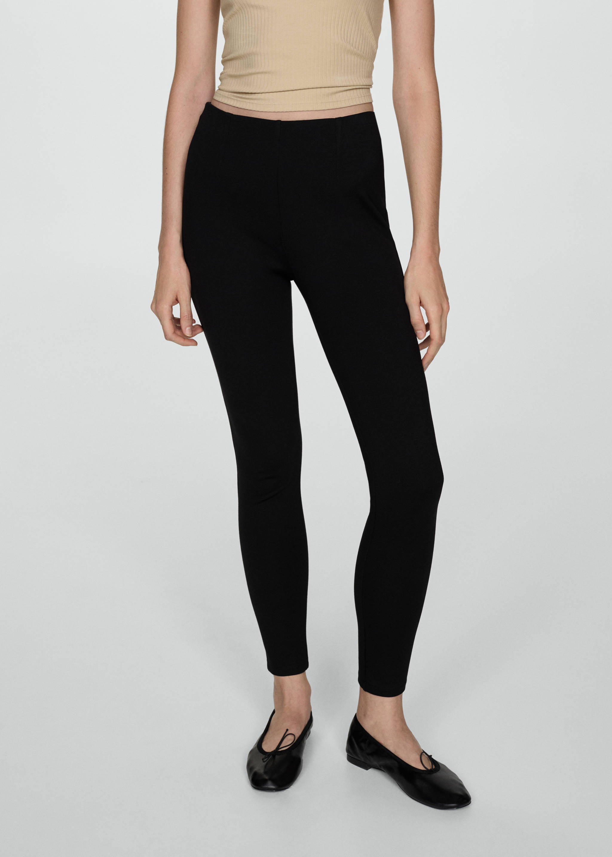 High waist leggings - Medium plane