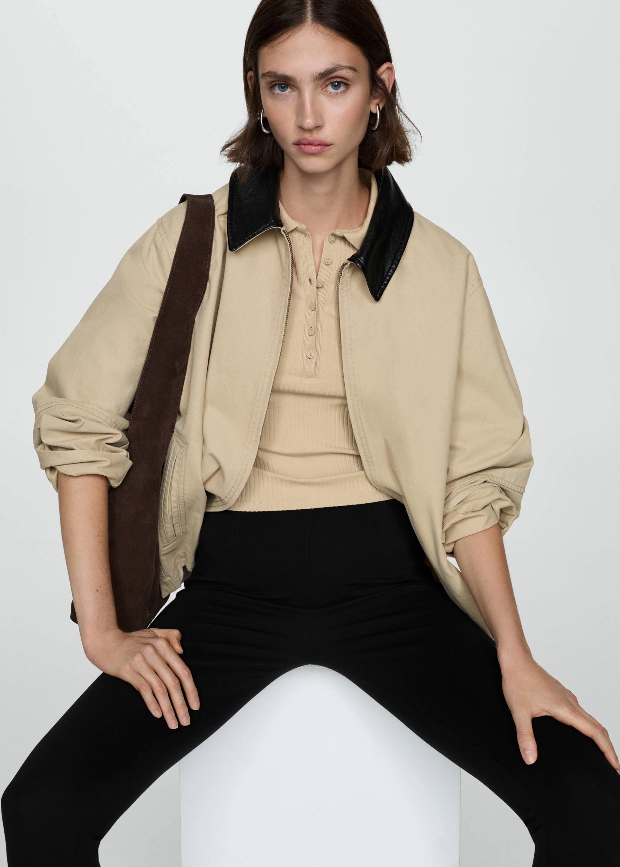 High waist leggings - Details of the article 2