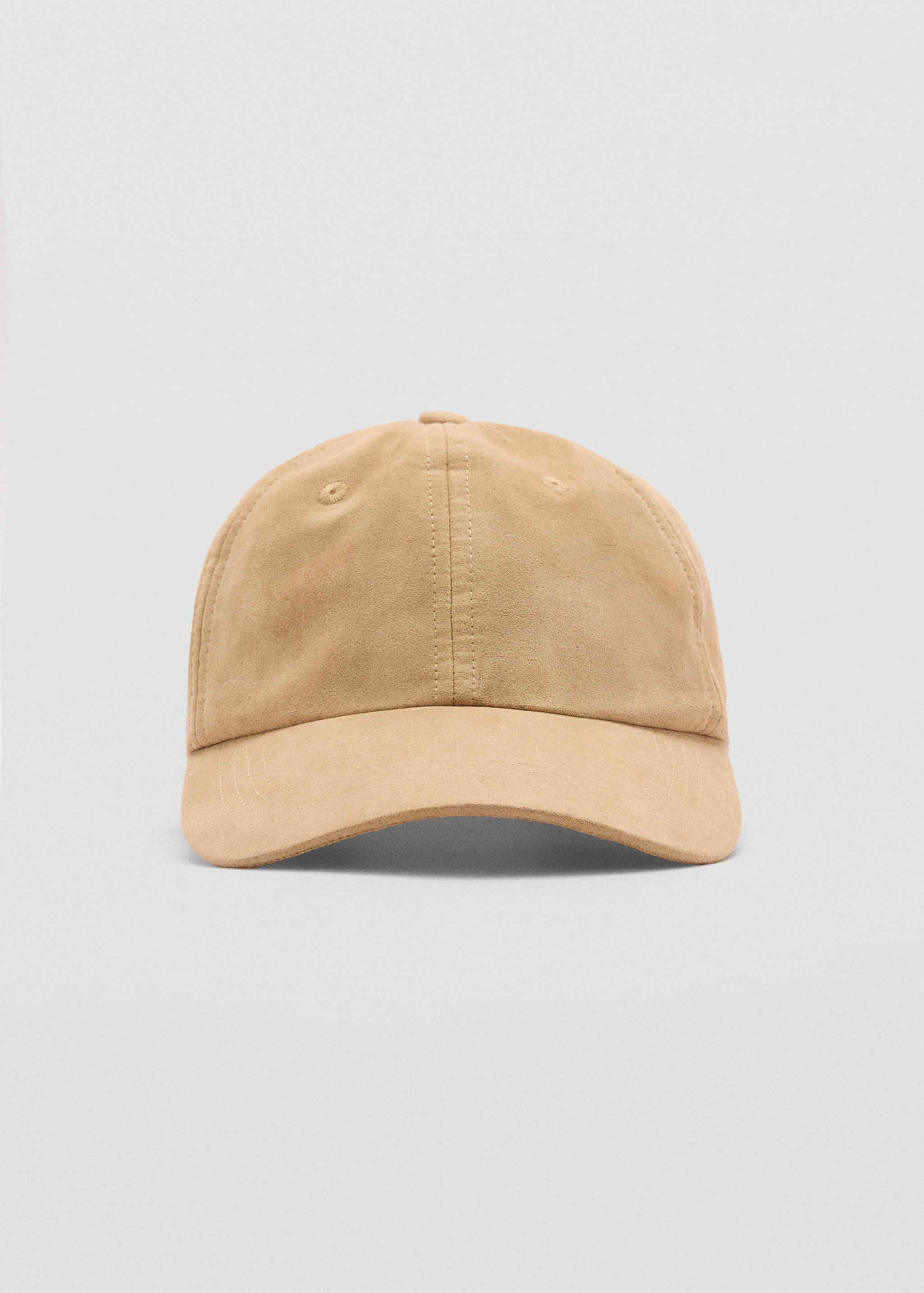 Suede-effect cap - Medium plane