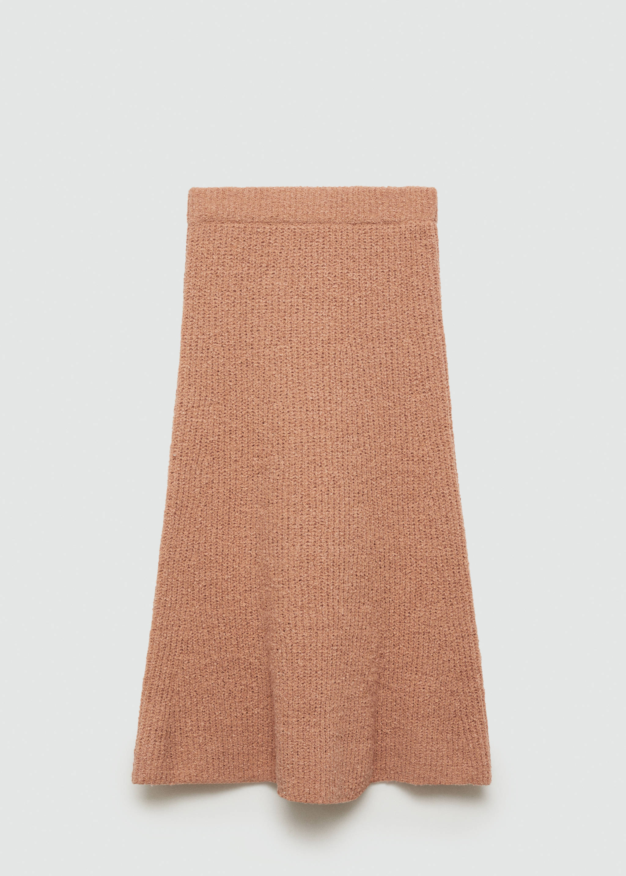 Flared ribbed skirt - Article without model