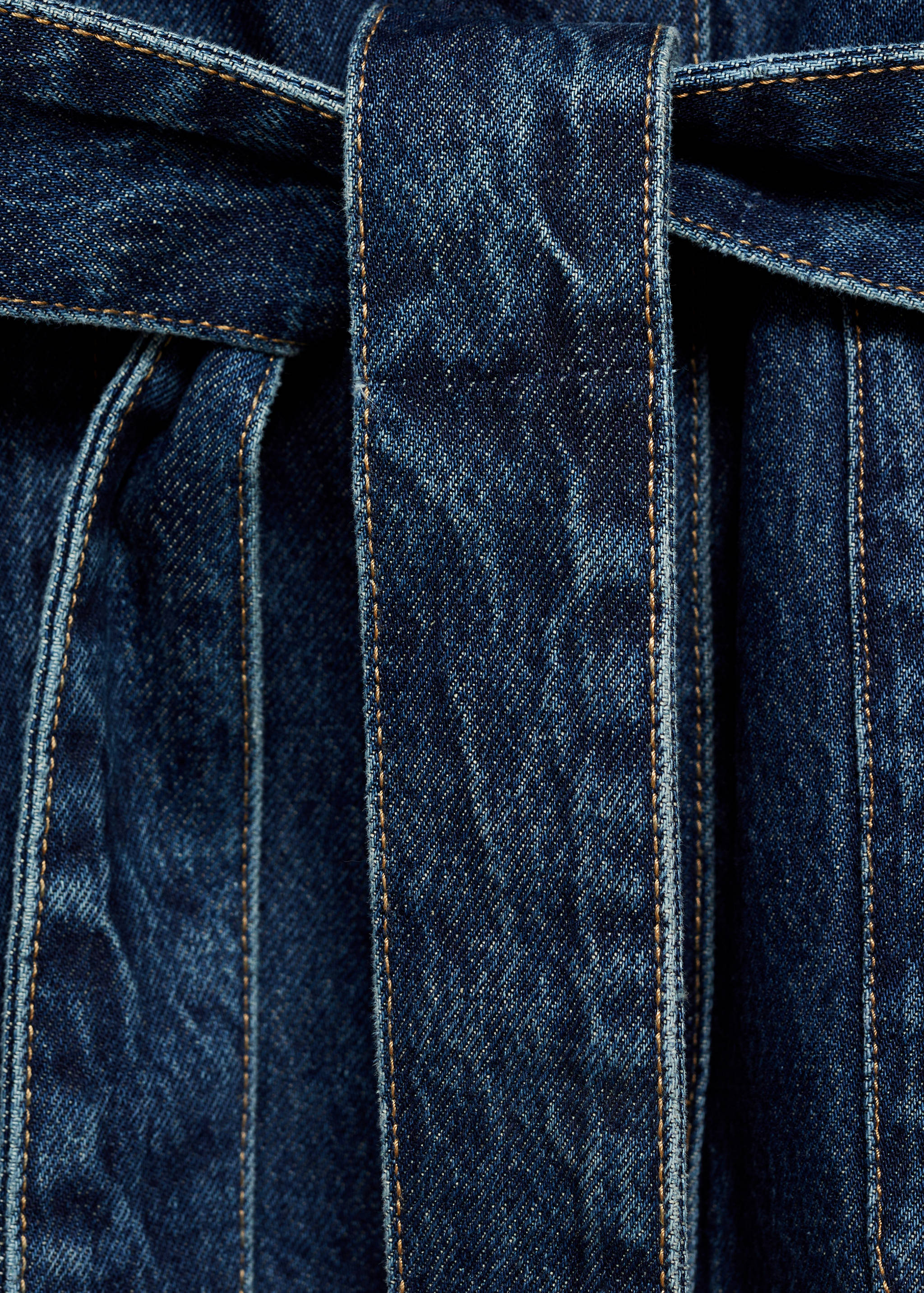 Denim jacket with bow - Details of the article 0