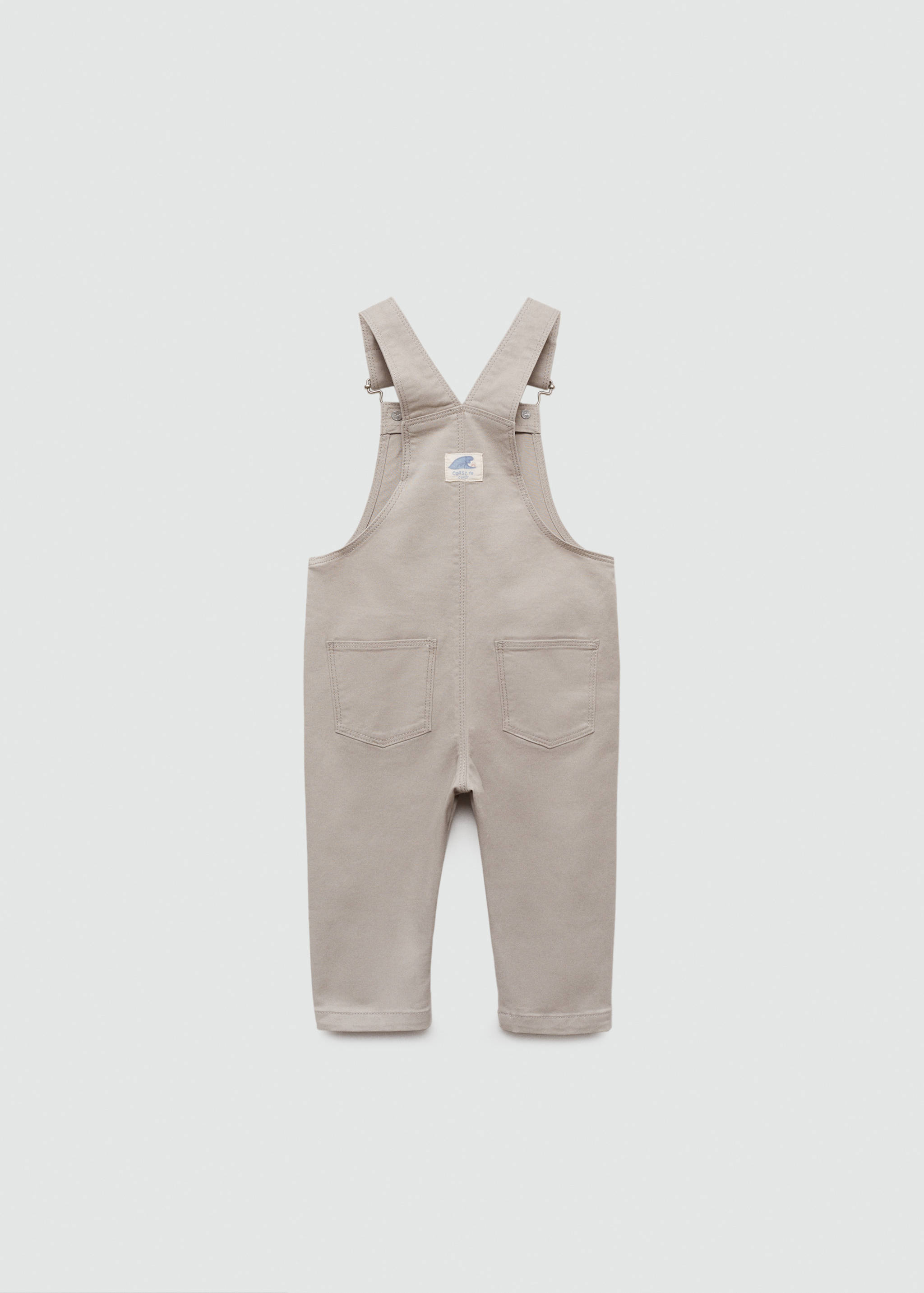 Pockets long dungarees - Reverse of the article