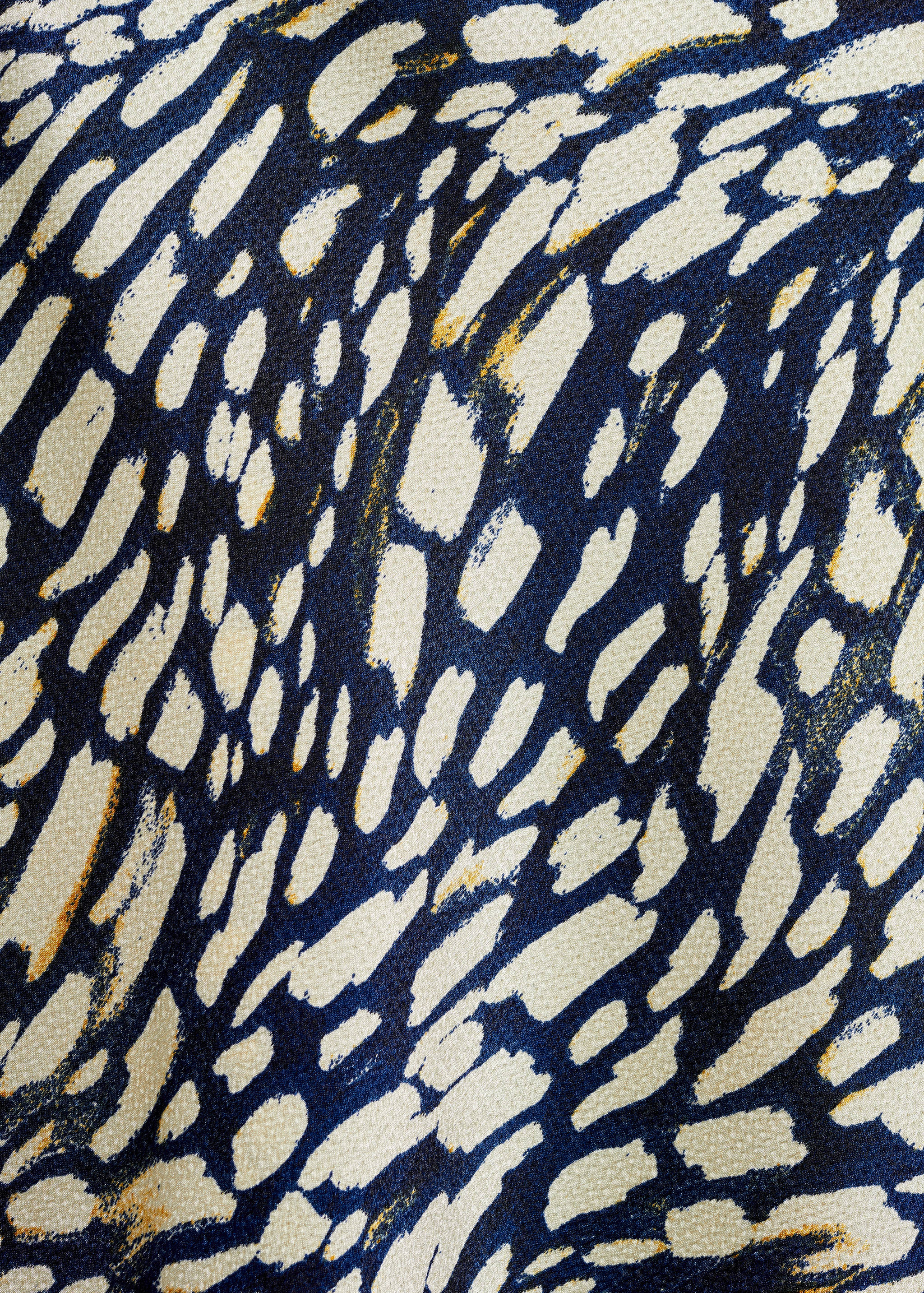 Printed satin skirt - Details of the article 0