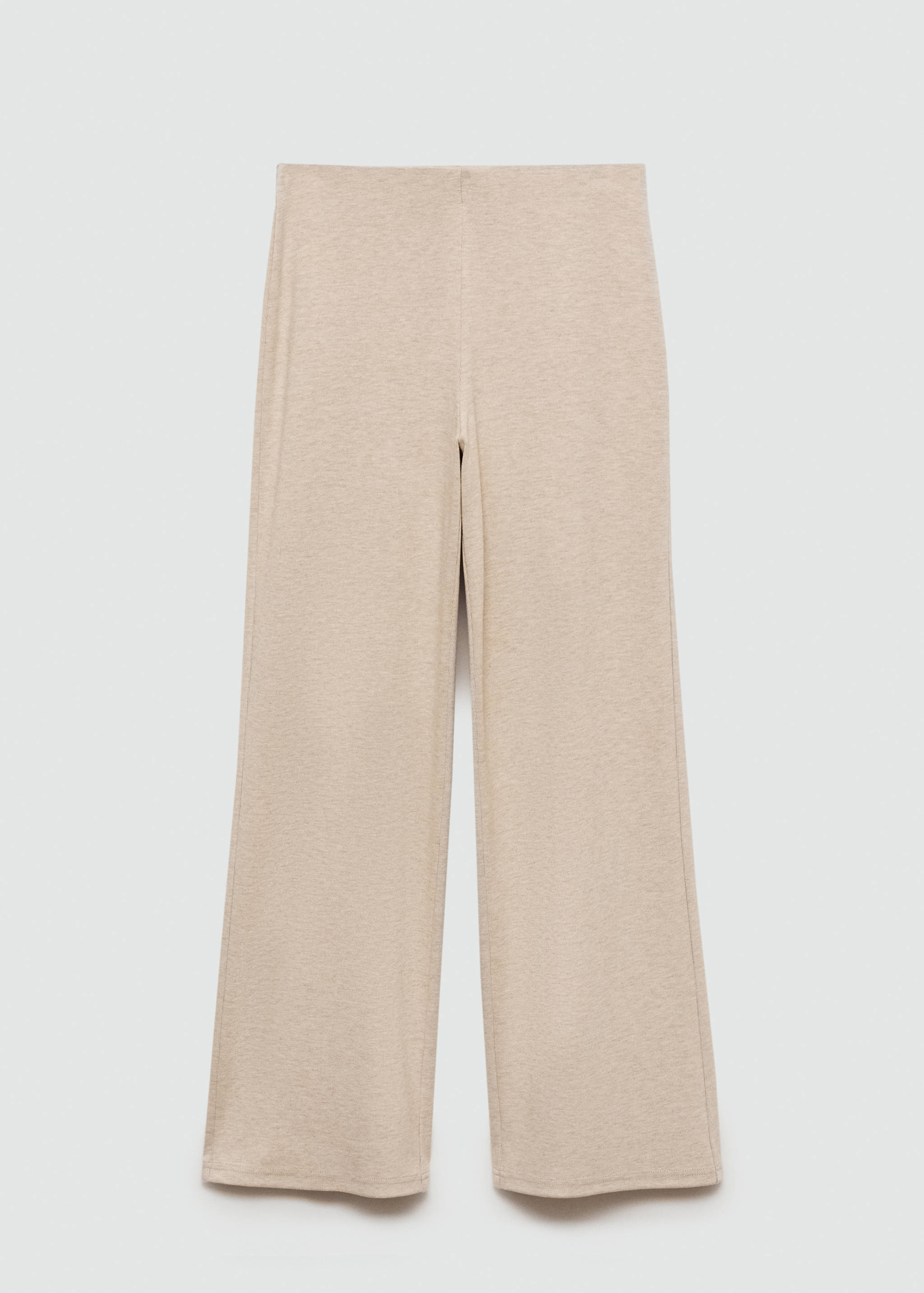 Knitted wide leg pants - Article without model