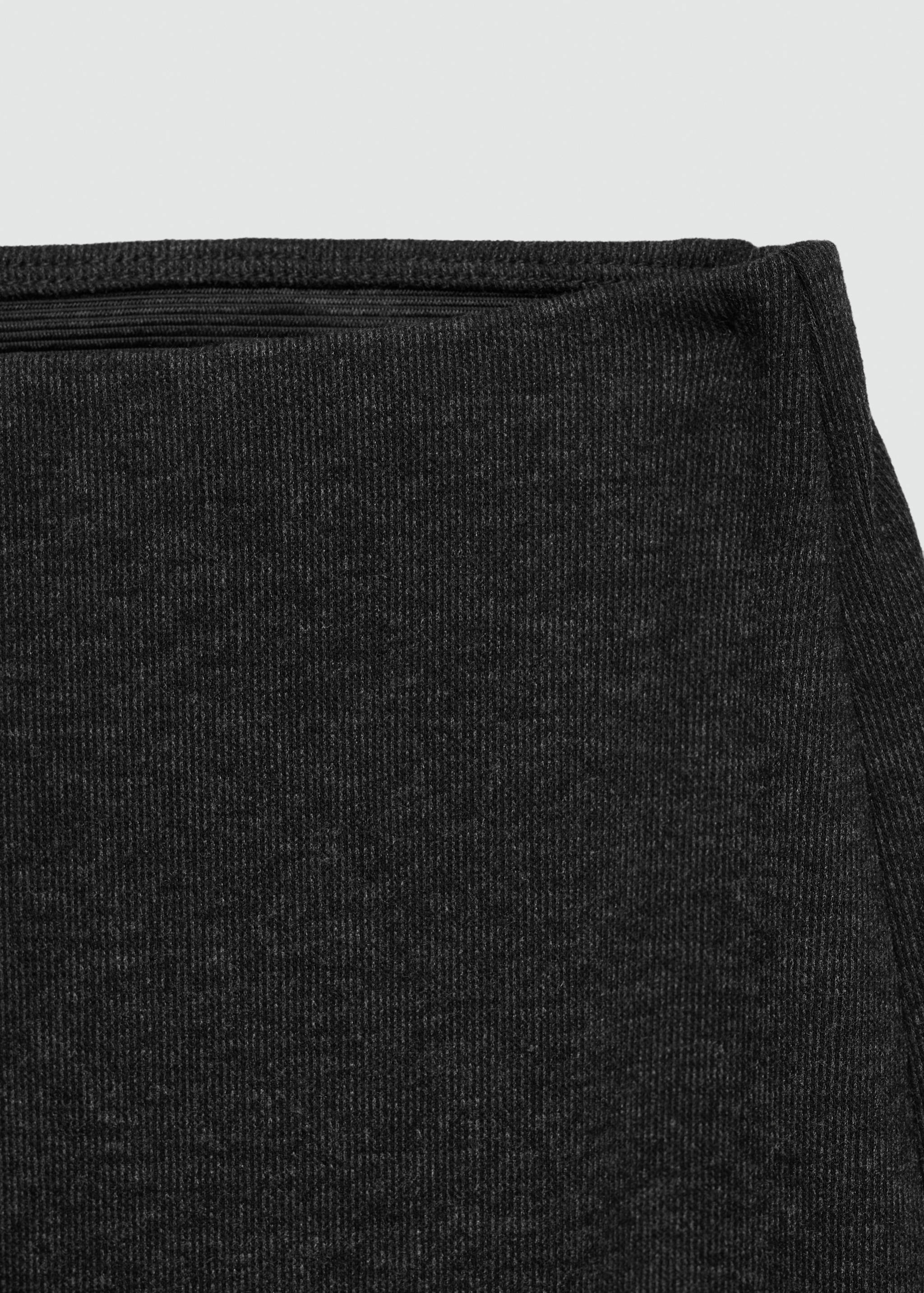 Knitted wide leg trousers - Details of the article 8
