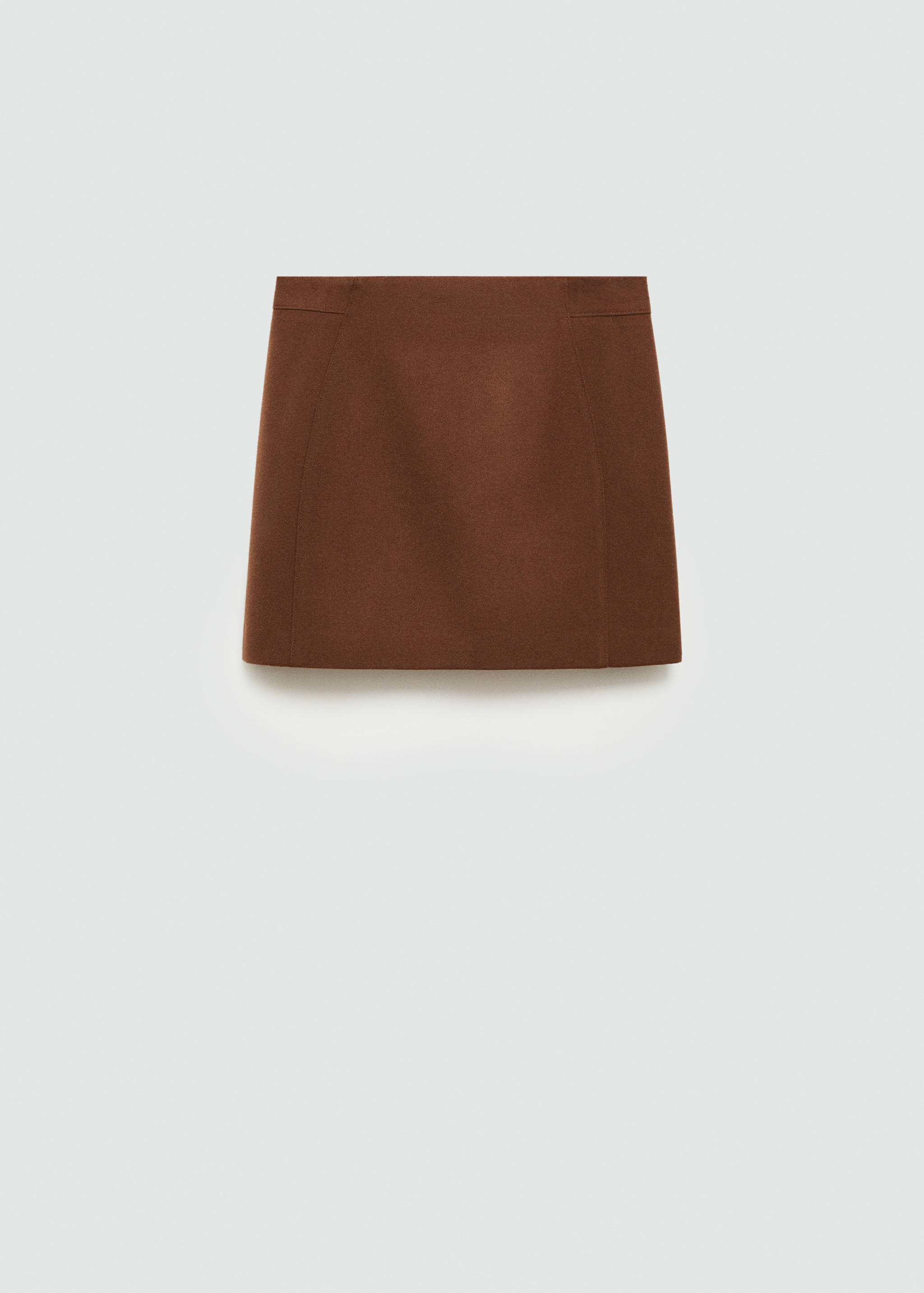 Short wool skirt - Article without model