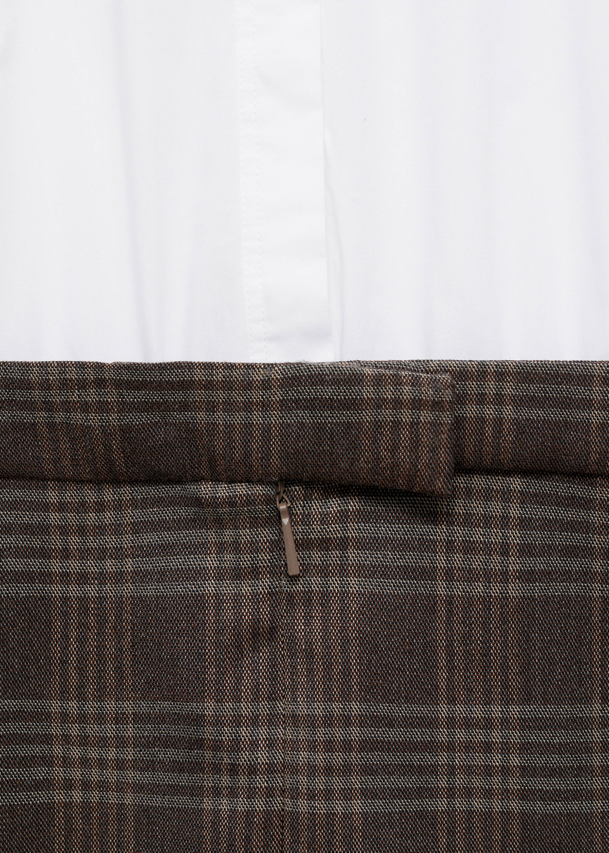 Short combined dress - Details of the article 0