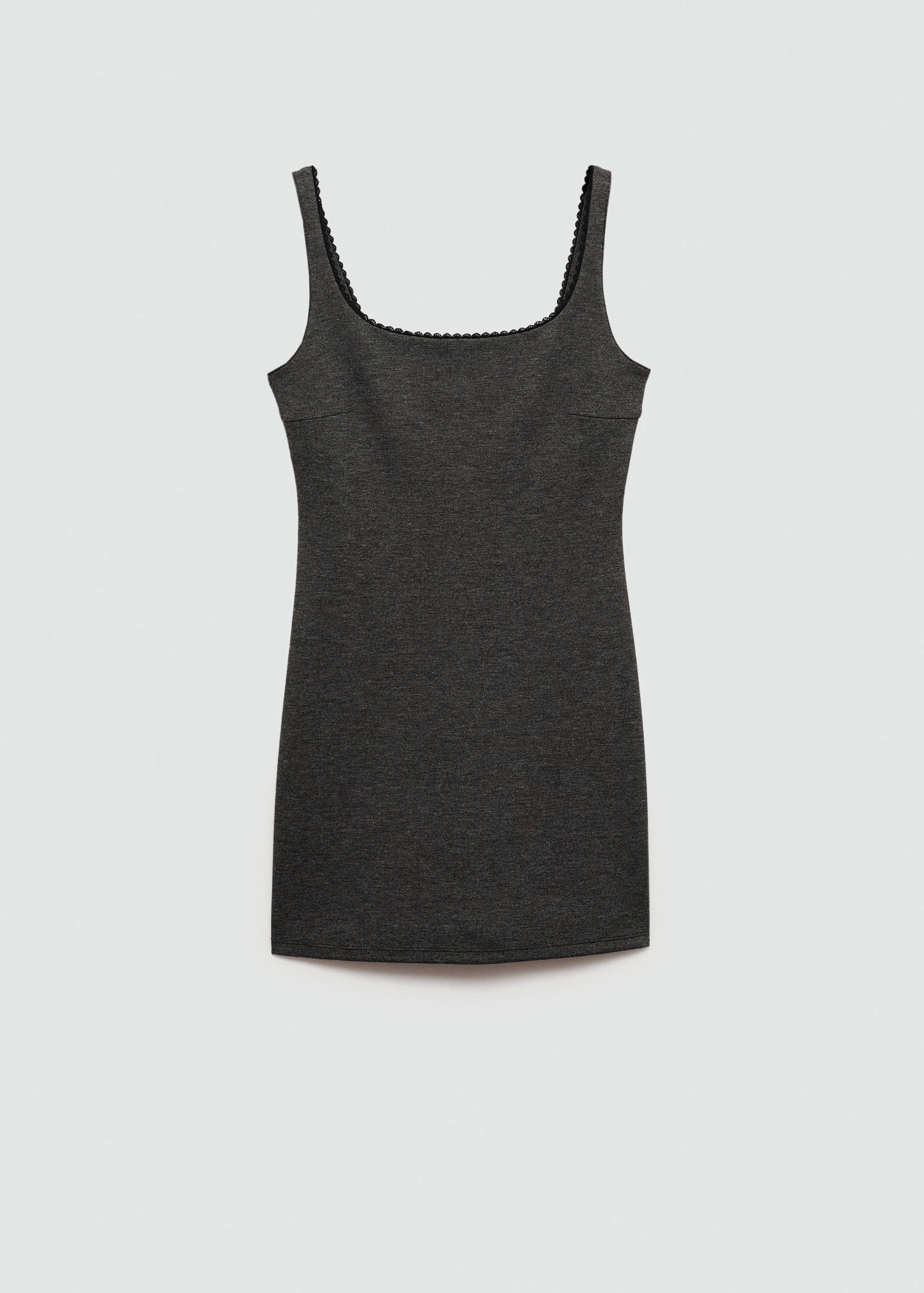 فستان بثنايا دنتيل - منتج دون نموذج