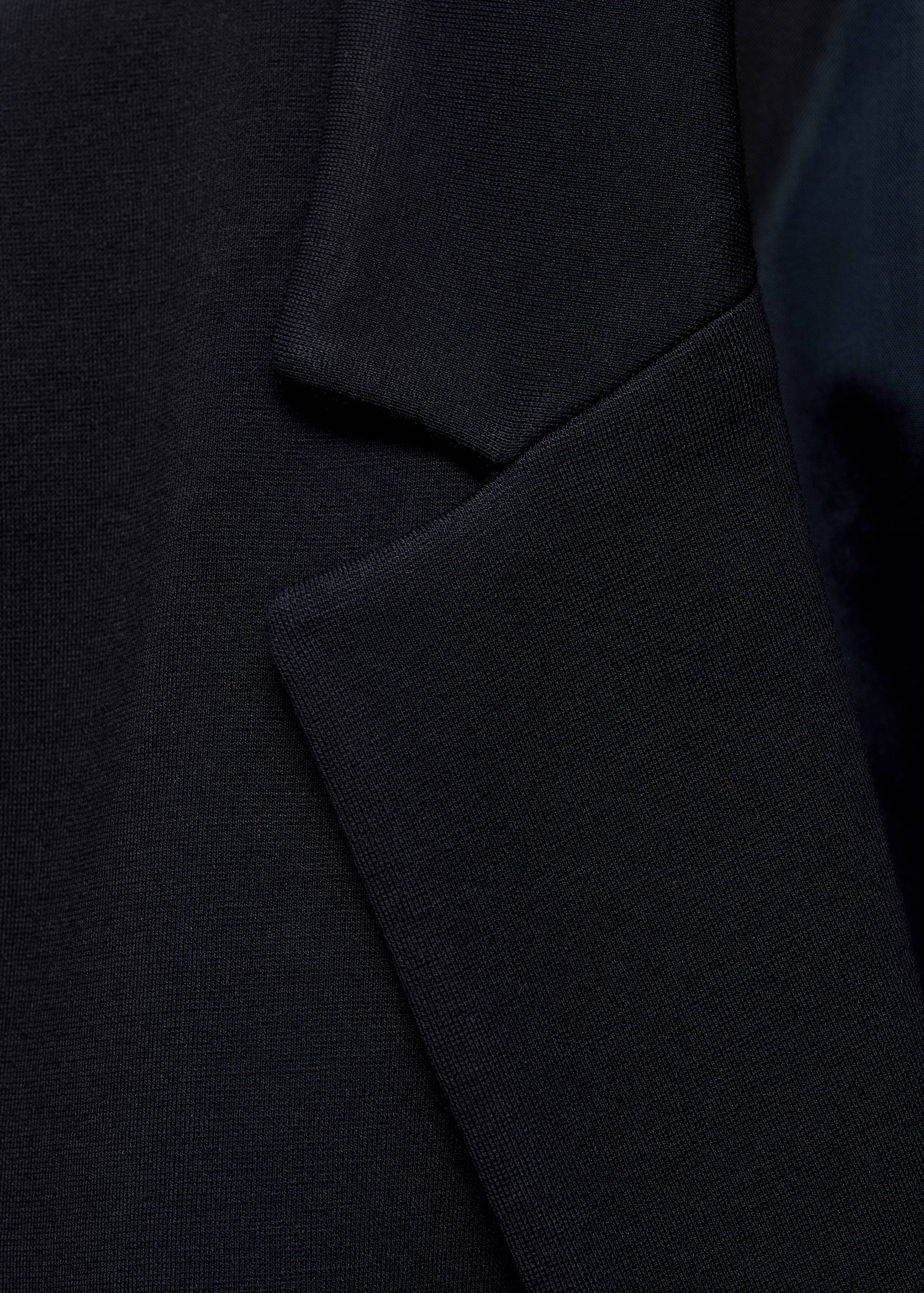 Suit blazer with flap pockets - Details of the article 0