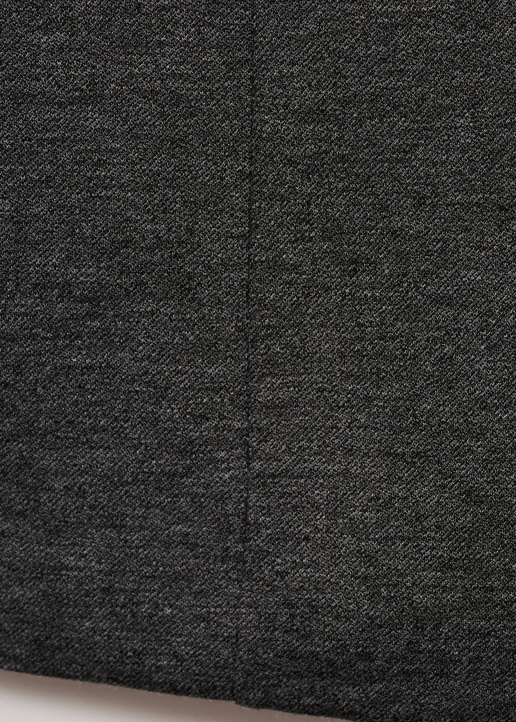 Fitted gilet with buttons - Details of the article 0