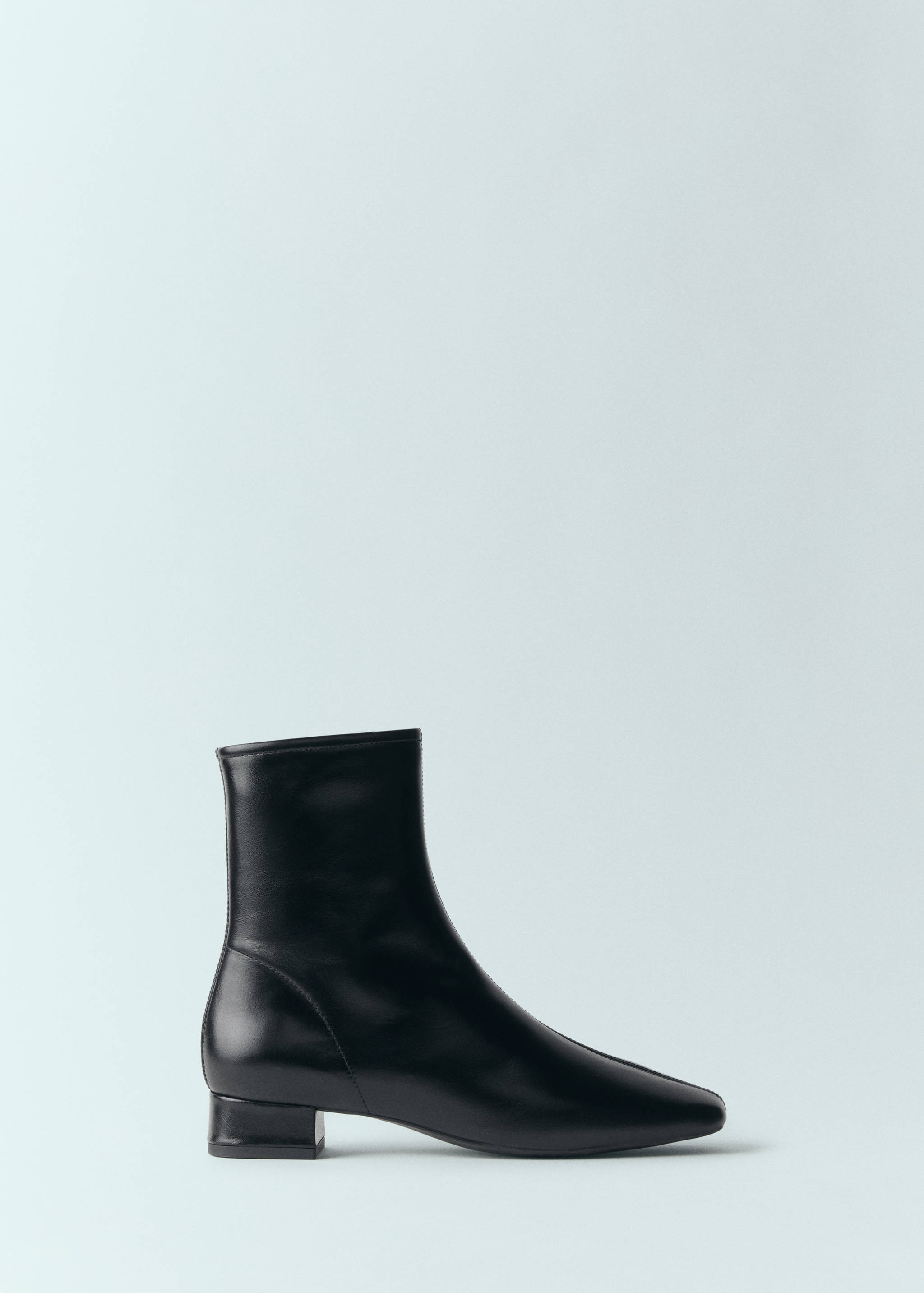 Bottines cuir à talon - Article sans modèle