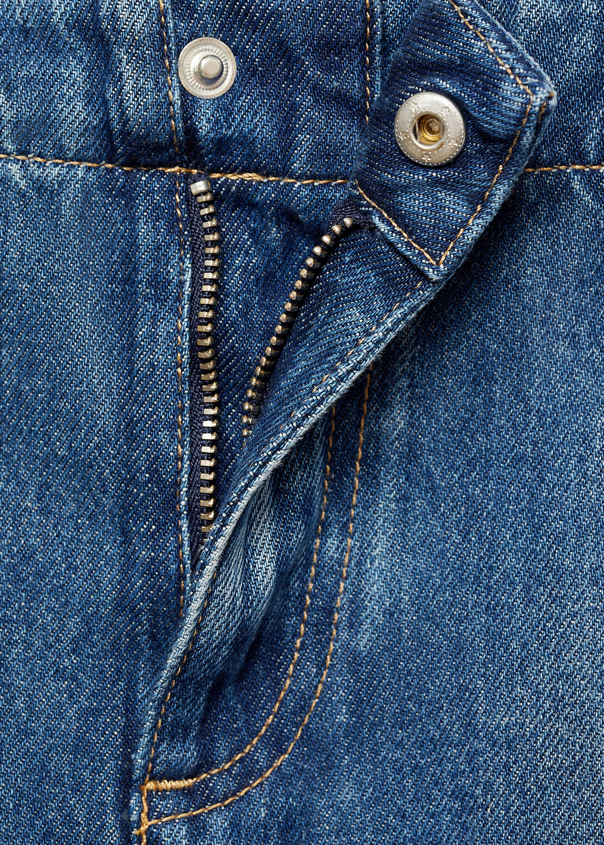Falda denim costuras contraste - Detalle del artículo 8