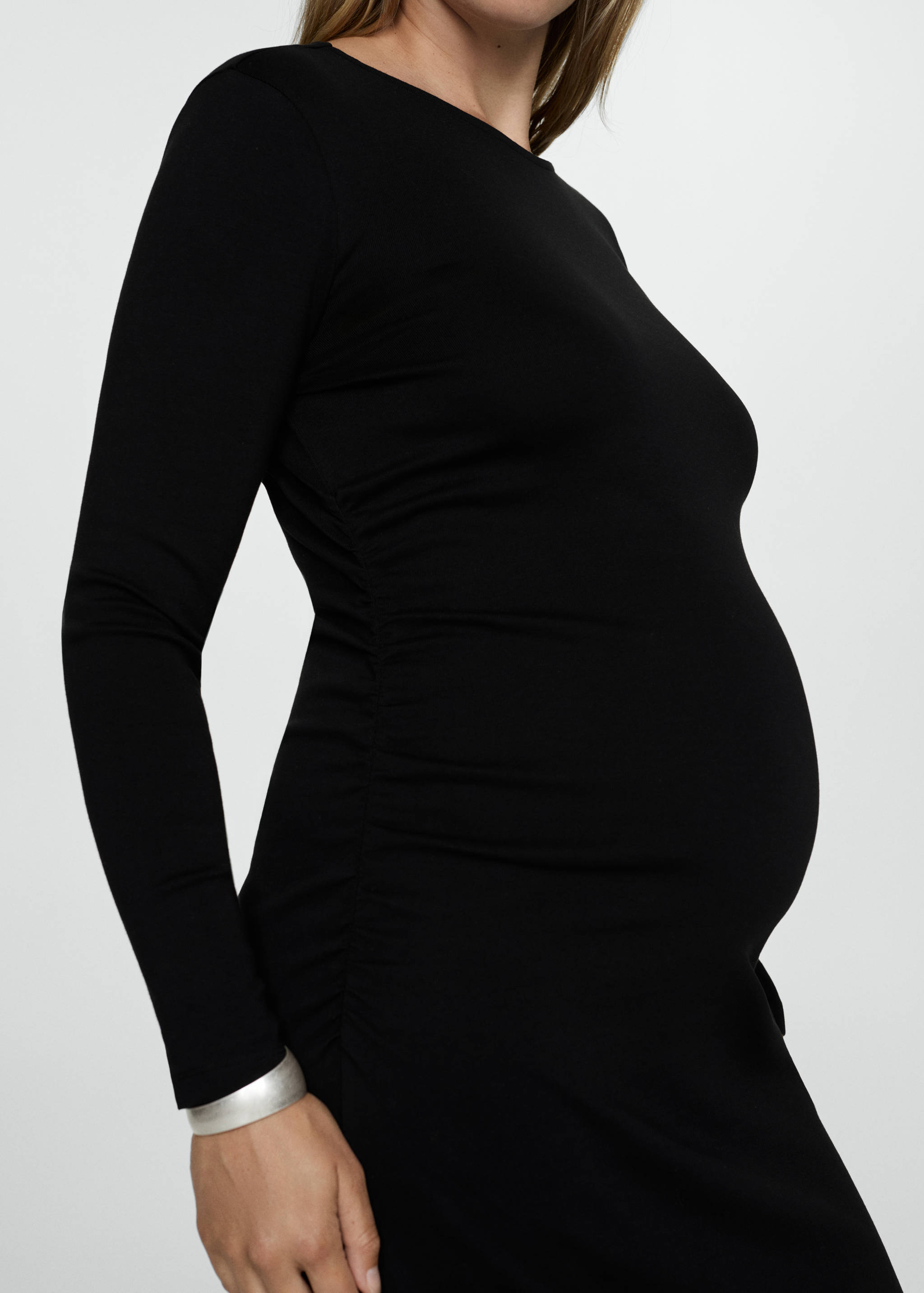 Maternity knitted dress - Details of the article 4