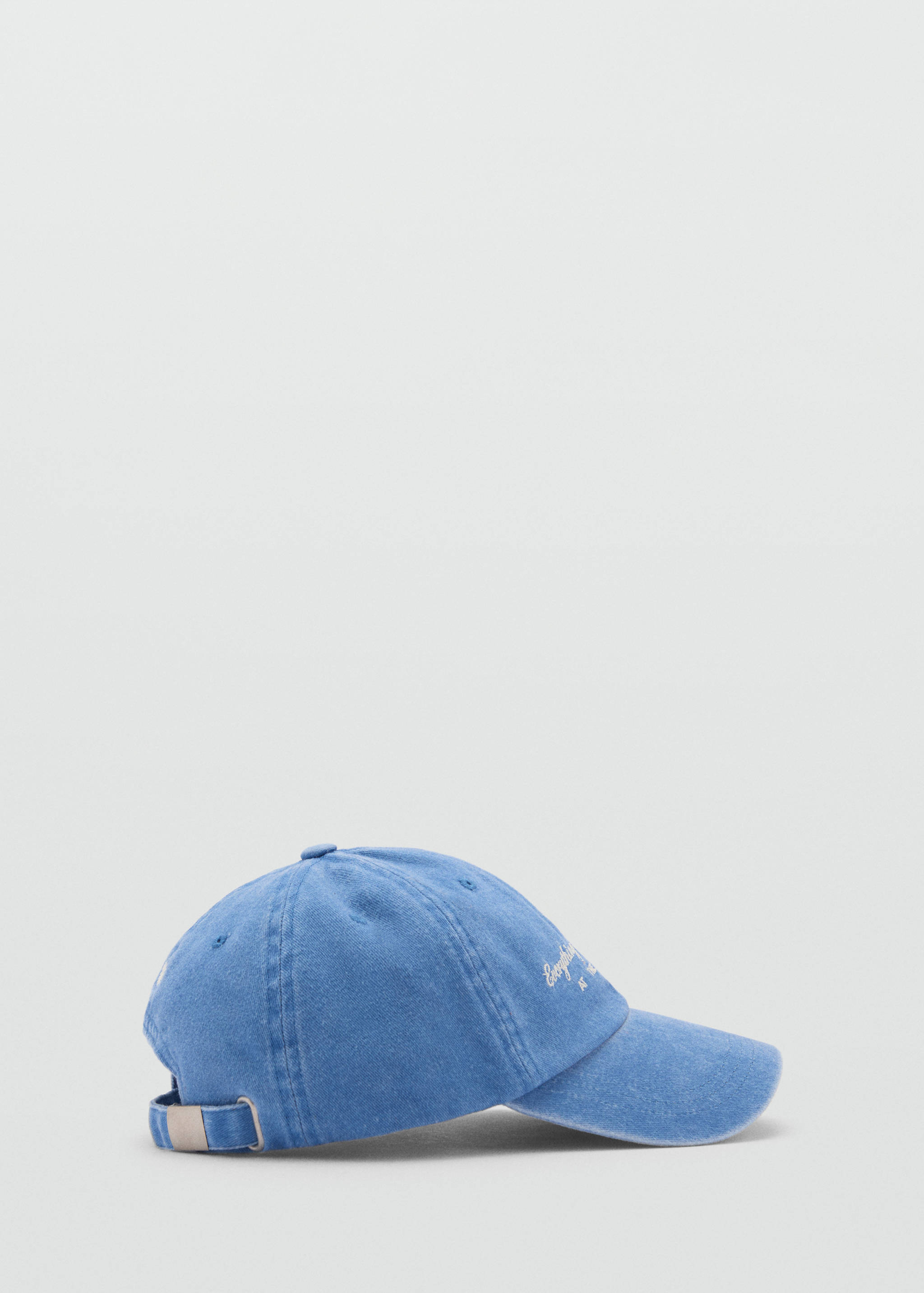 Embroidered detail cap - Article without model