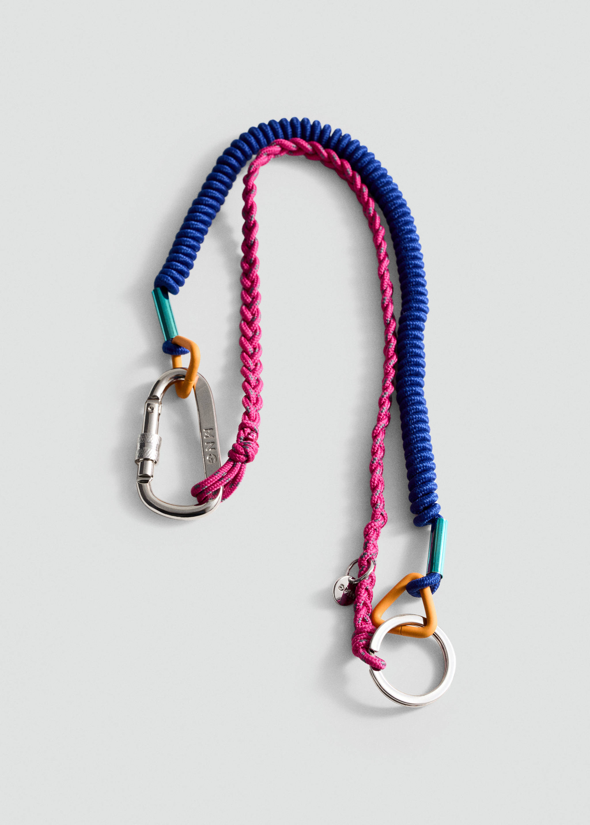 Carabiner keyring with combination - Article without model