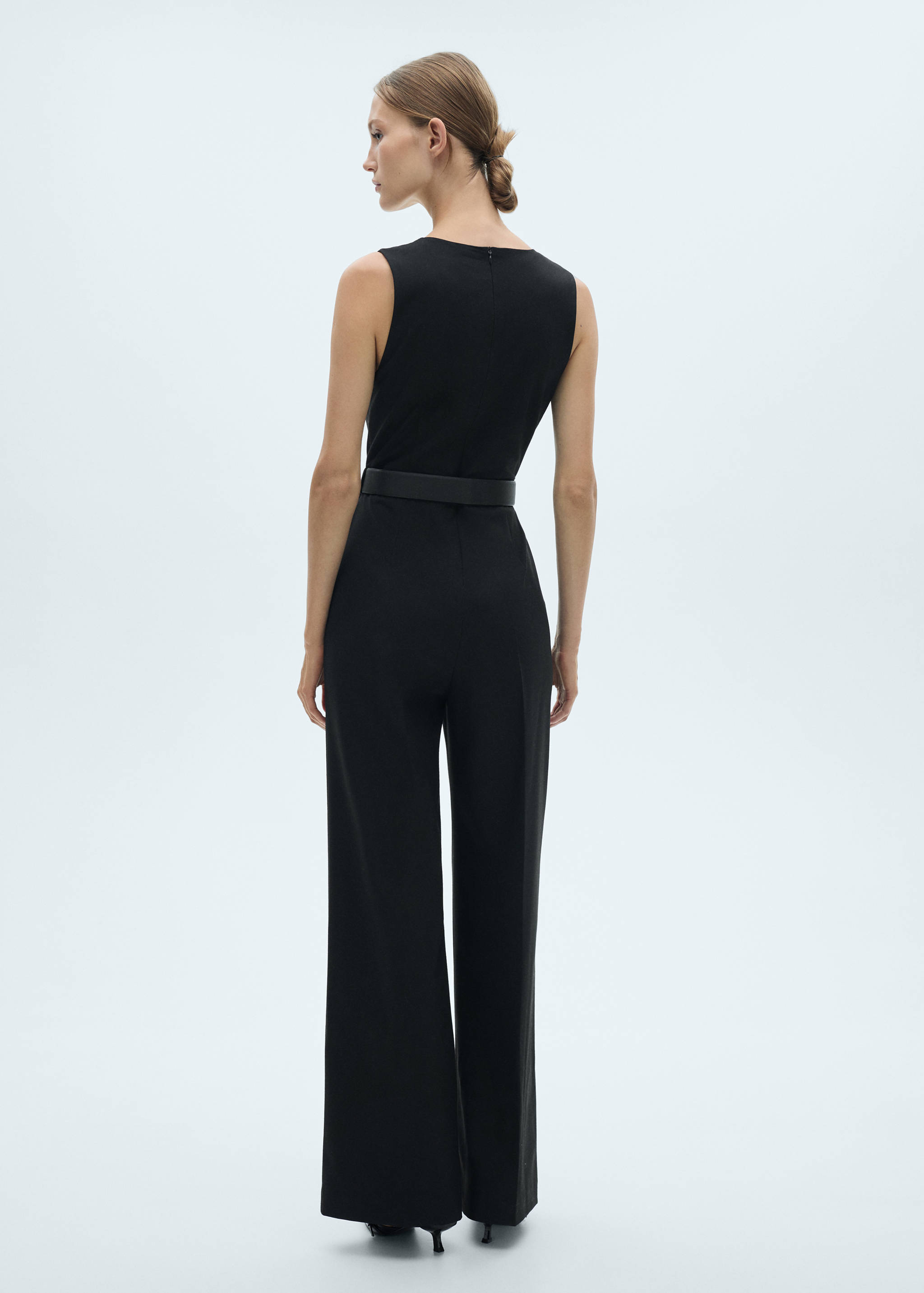 Belt long jumpsuit - Reverse of the article