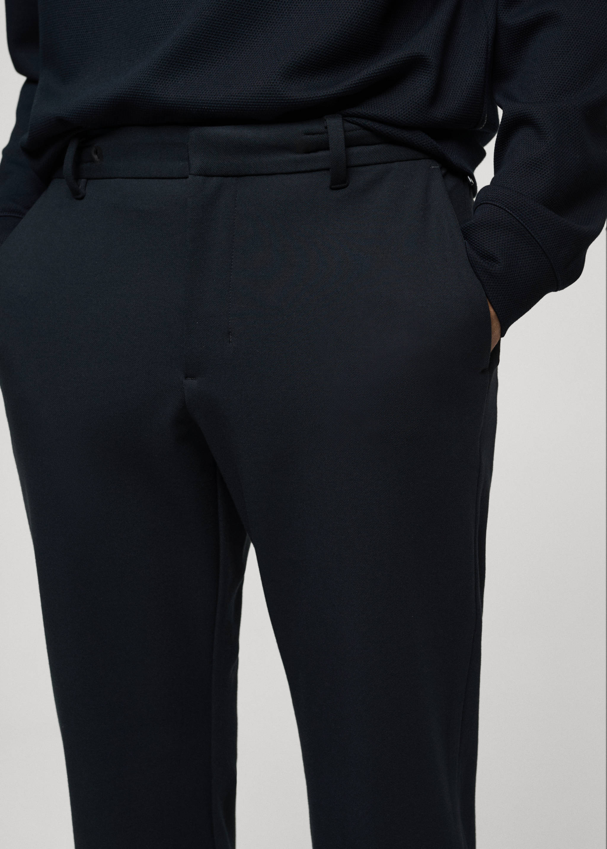 Pantalon slim-fit comfort stretch cordon - Détail de l'article 1
